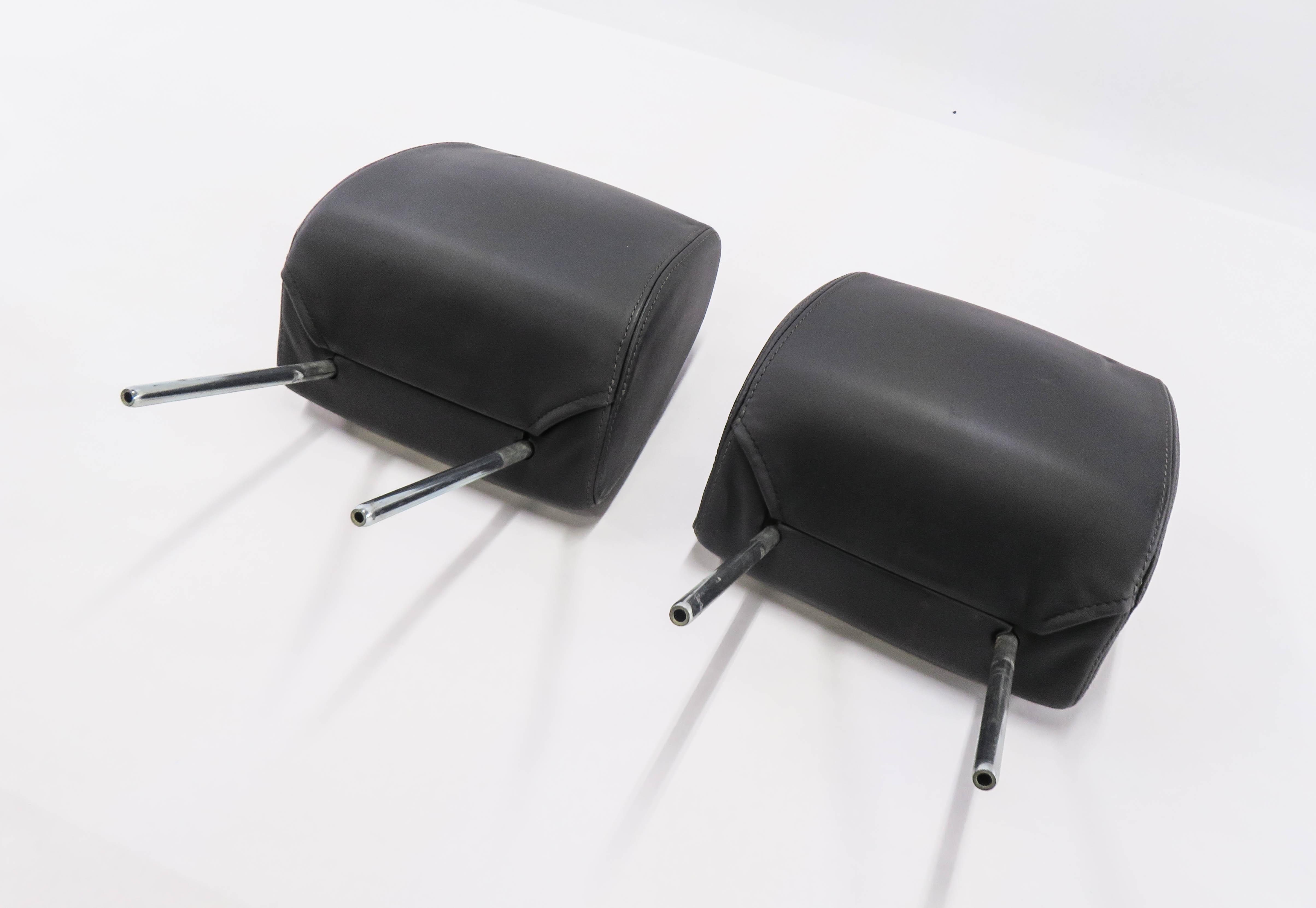 2010 RANGE ROVER SPORT (L320) FRONT LEFT & RIGHT SEAT HEADREST SET-2 (BLACK) — exact item pictured