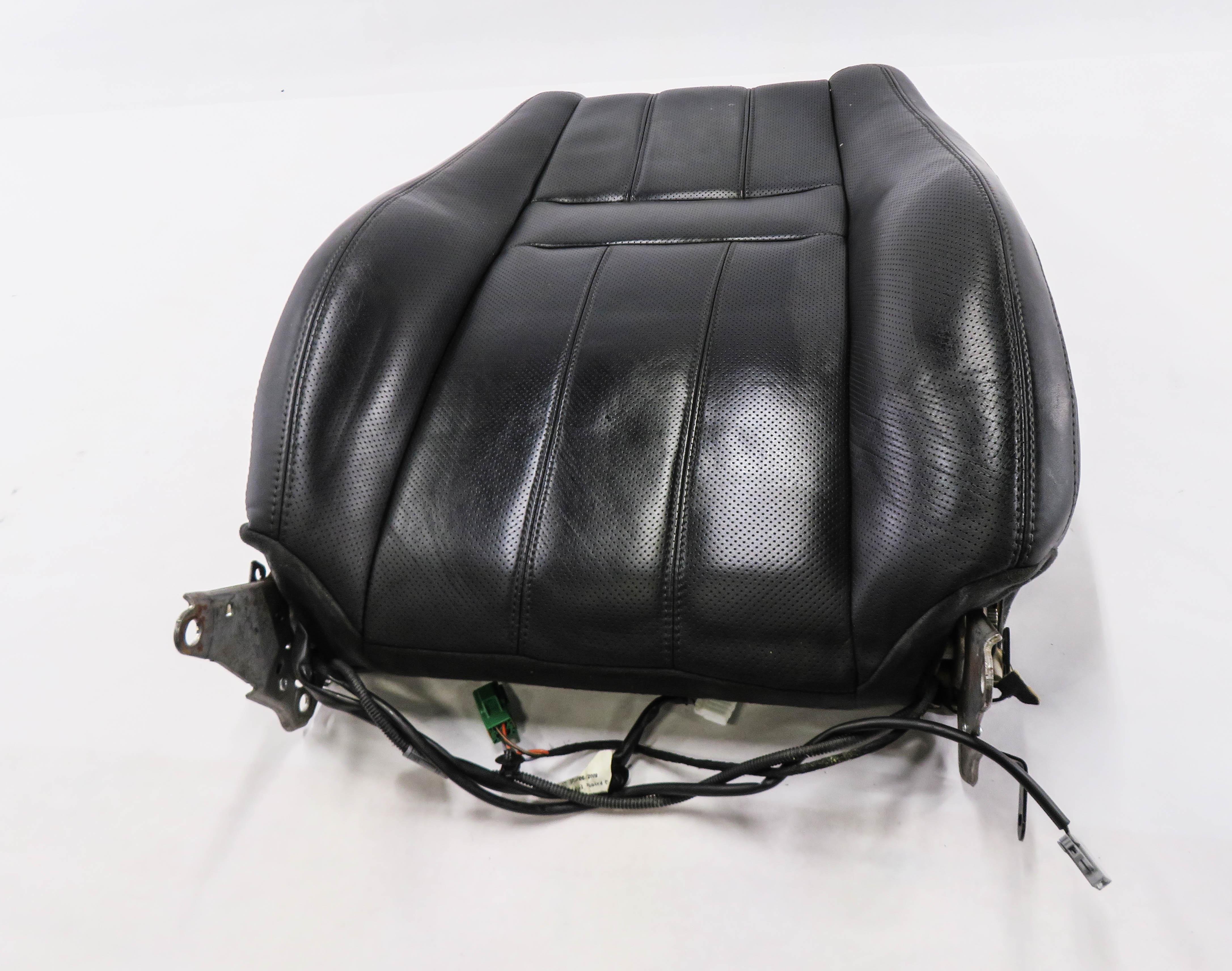 2010 RANGE ROVER SPORT (L320) DRIVER - UPPER TOP HEATED SEAT CUSHION (BLACK) — exact item pictured