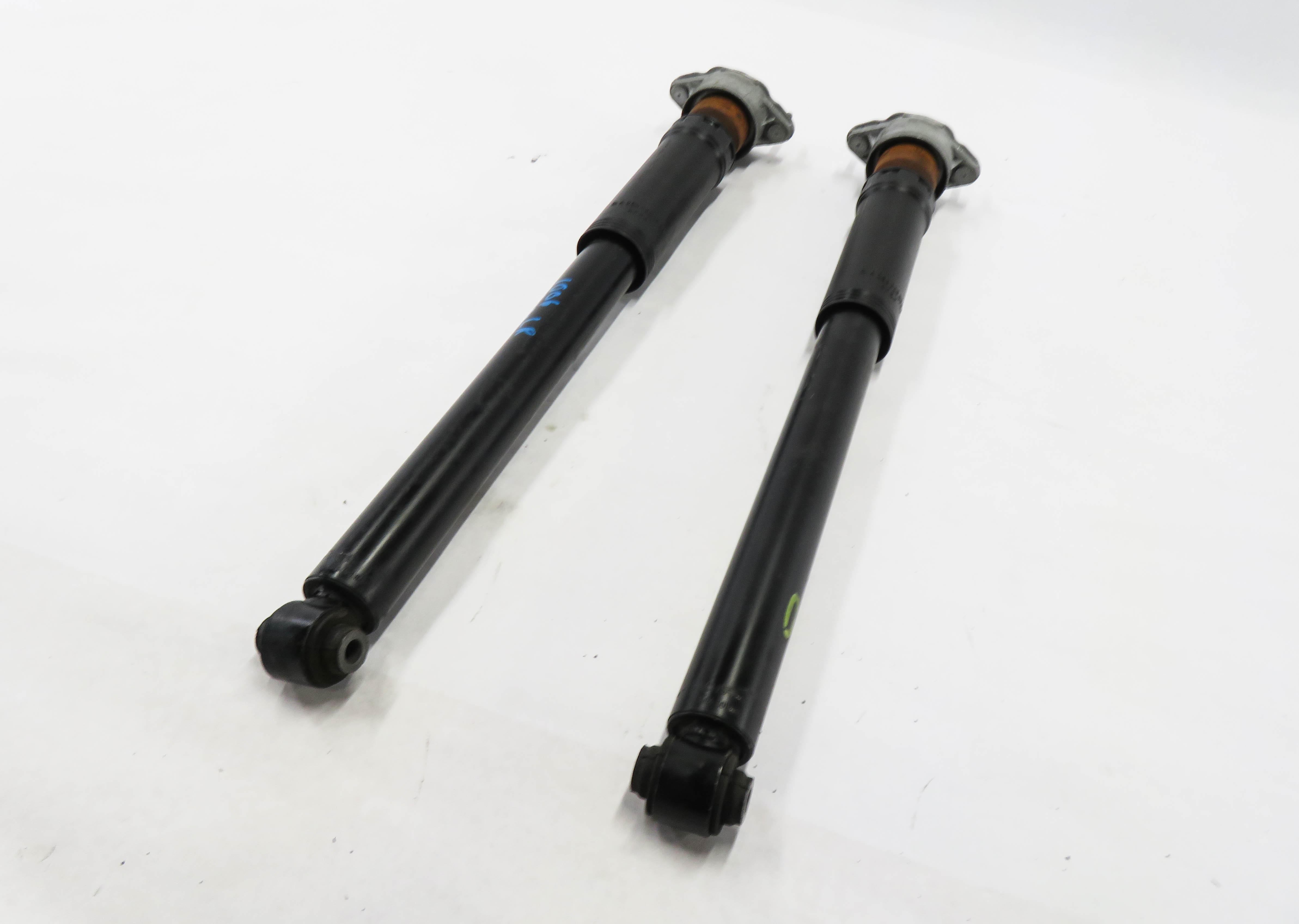 2013 MERCEDES E350 (W212) LEFT & RIGHT REAR SUSPENSION SHOCK STRUT SET-2 — exact item pictured