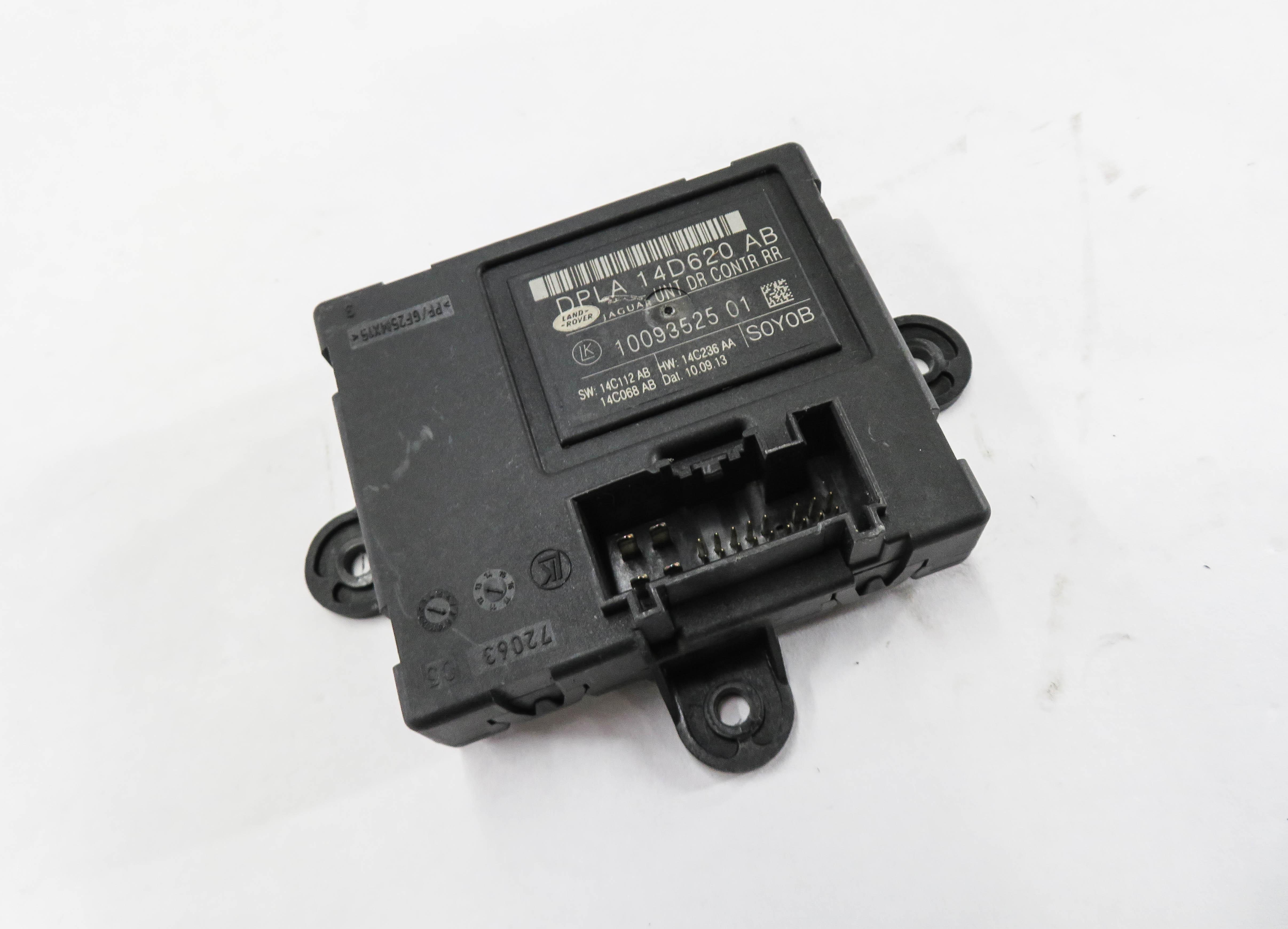 2014 RANGE ROVER SPORT (L494) RIGHT REAR DOOR CONTROL MODULE — exact item pictured