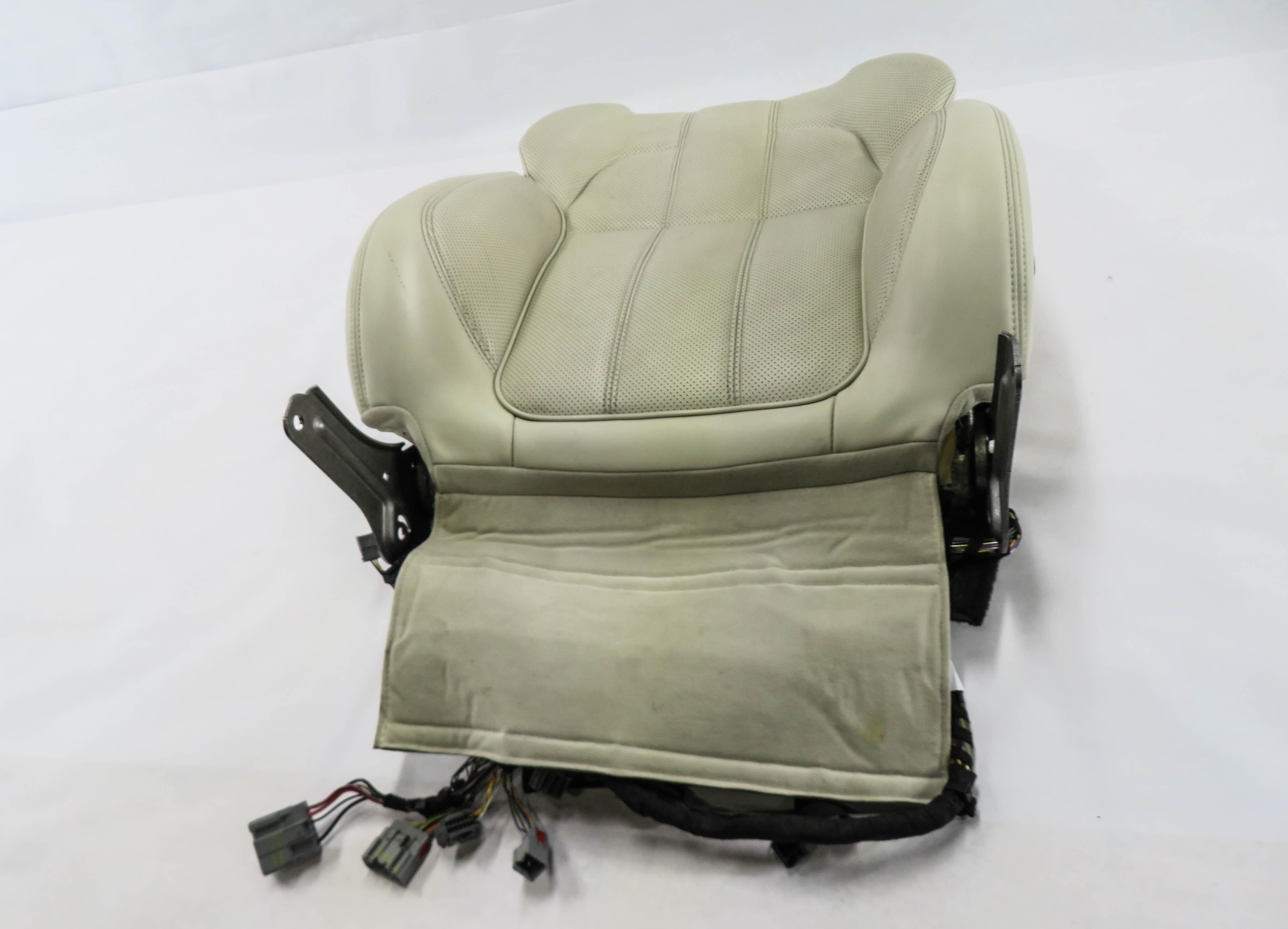 2014 RANGE ROVER SPORT (L494) PASSENGER - UPPER TOP HEATED SEAT CUSHION (IVORY) — exact item pictured