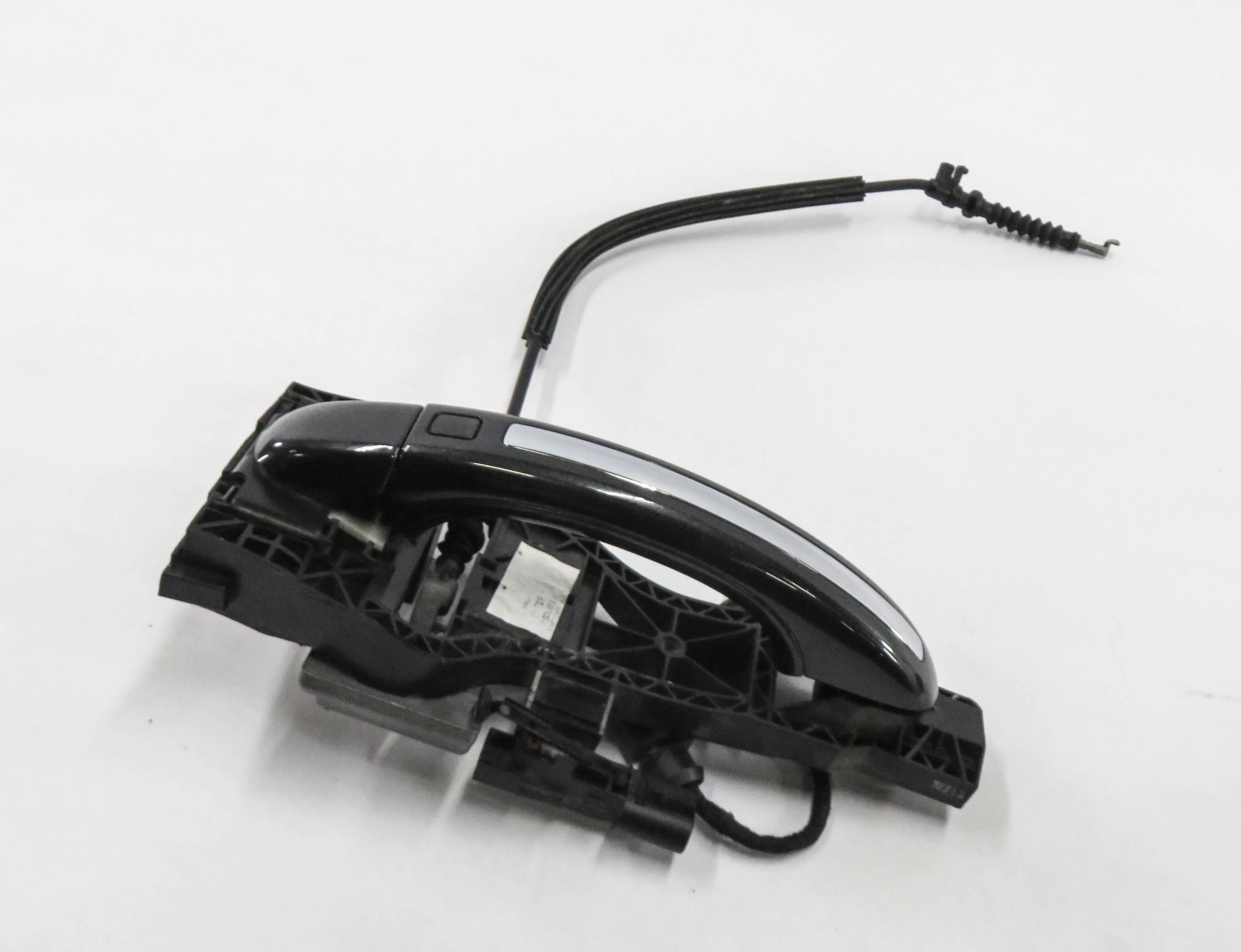 2007-2015 AUDI Q7 (4L) LEFT REAR KEYLESS ENTRY DOOR HANDLE (LAVA GRAY PEARL) — exact item pictured