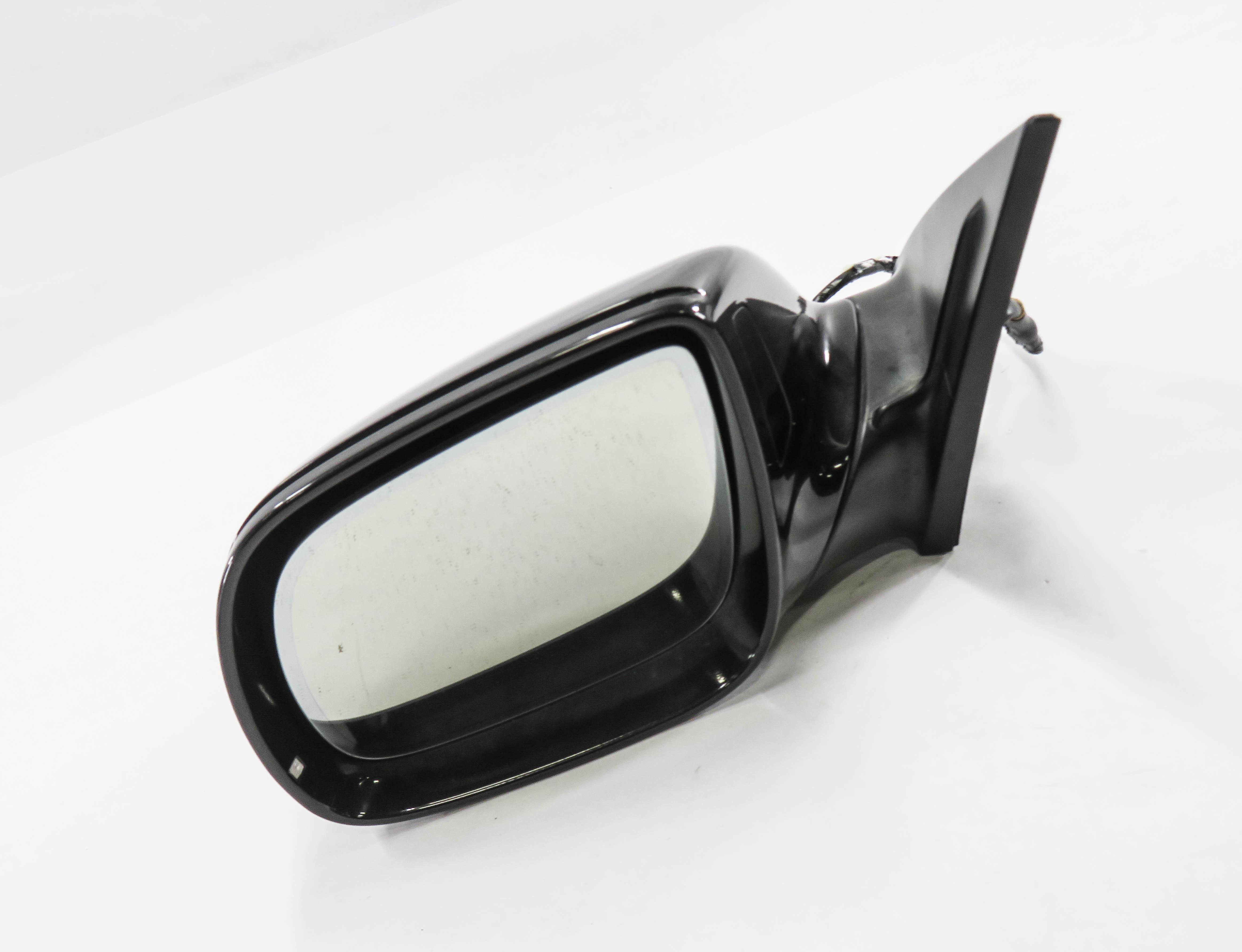 2013-2015 AUDI Q7 (4L) LEFT DRIVER P-FOLD BLIND SPOT DOOR MIRROR (LAVA GRAY) — exact item pictured