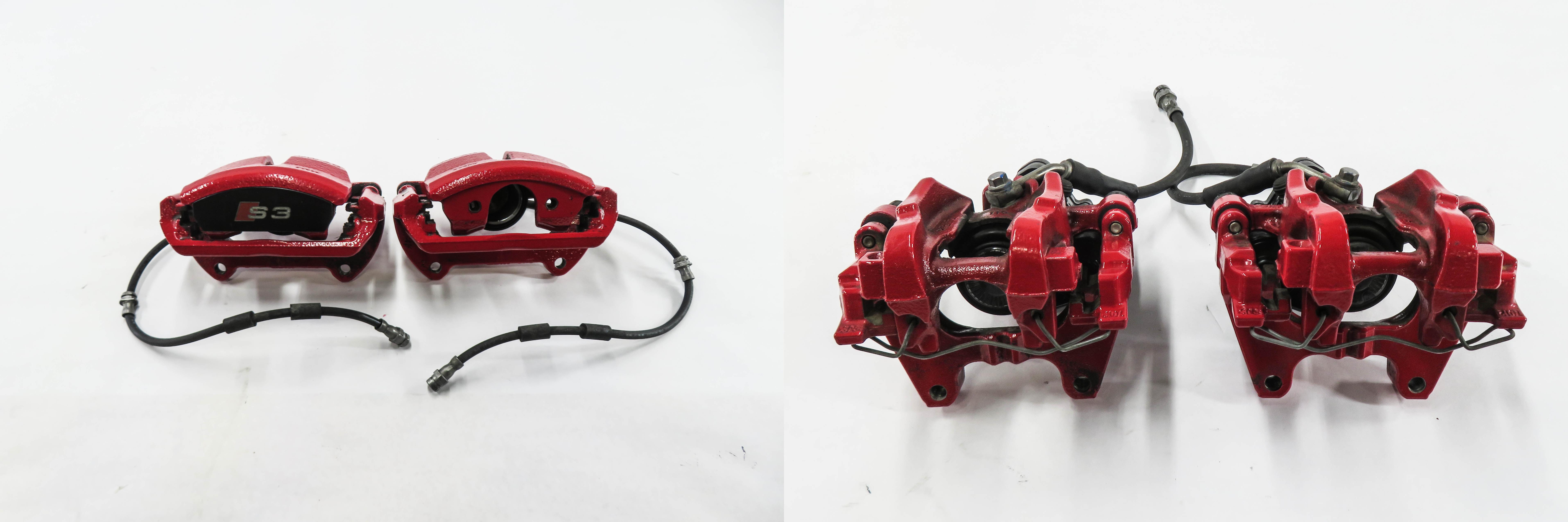 2015-2018 AUDI S3 (8V) FRONT & REAR BRAKE CALIPER SET-4 — exact item pictured