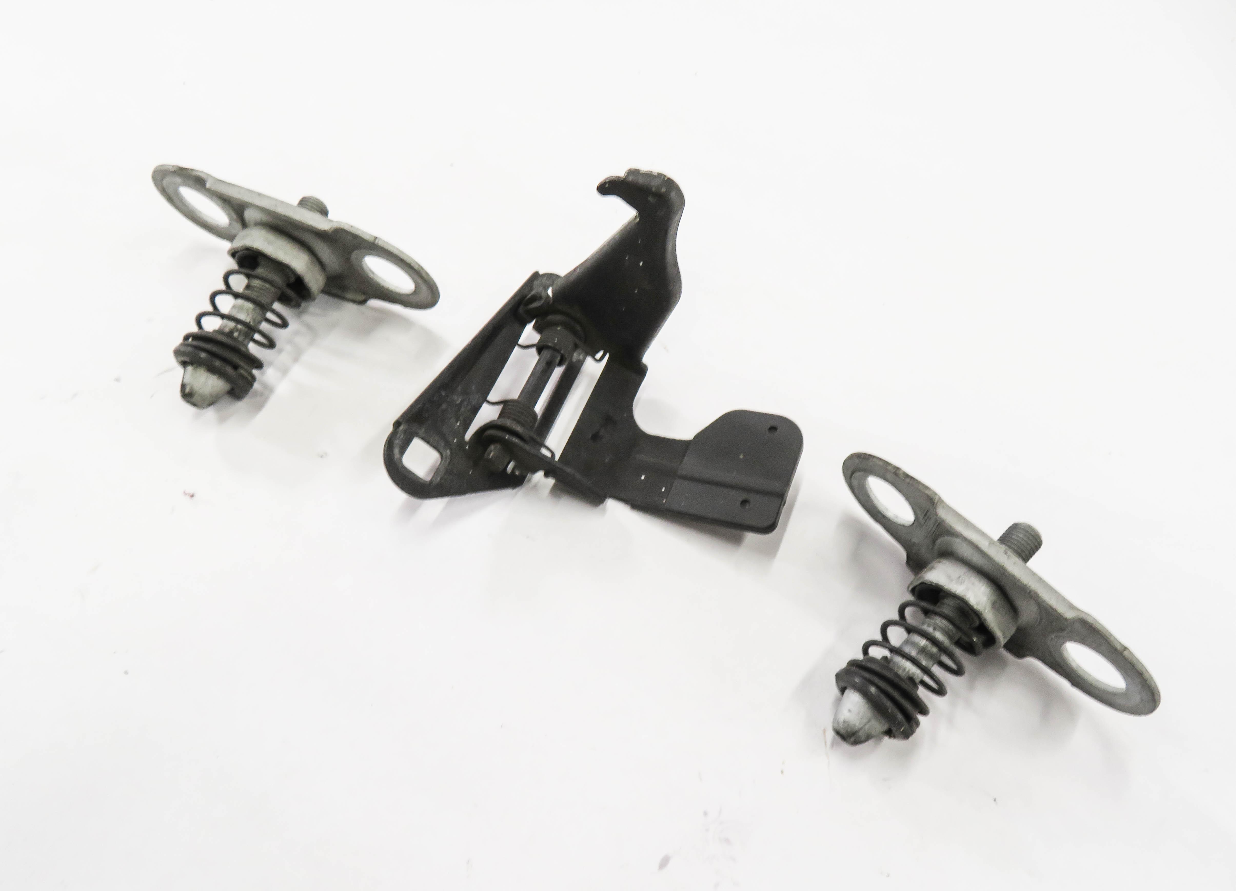 2010 RANGE ROVER (L322) FRONT HOOD SAFETY LATCH SPRING SET-3 — exact item pictured