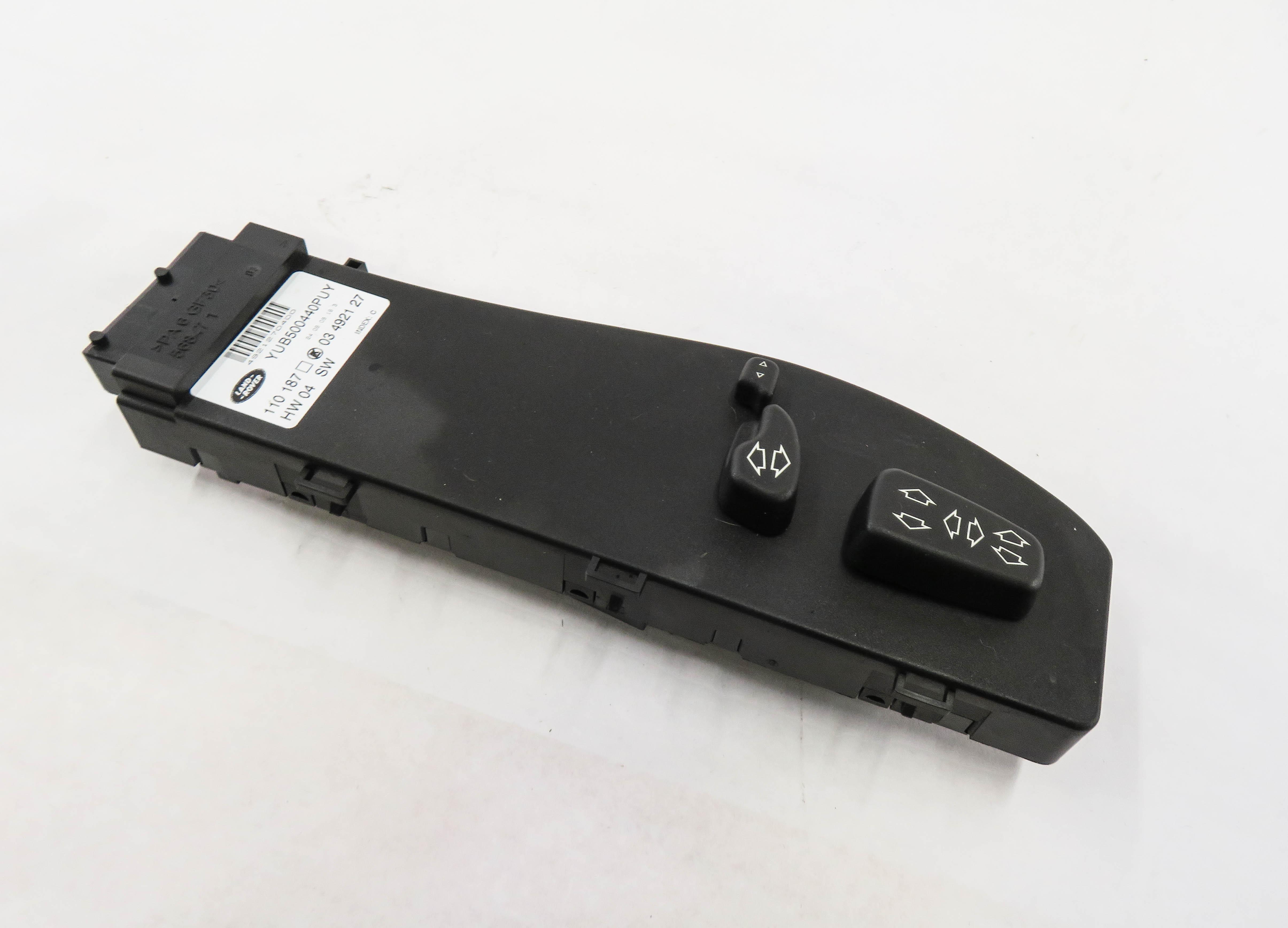 2010 RANGE ROVER (L322) RIGHT FRONT PASSENGER SEAT ADJUSTMENT SWITCH BUTTON — exact item pictured
