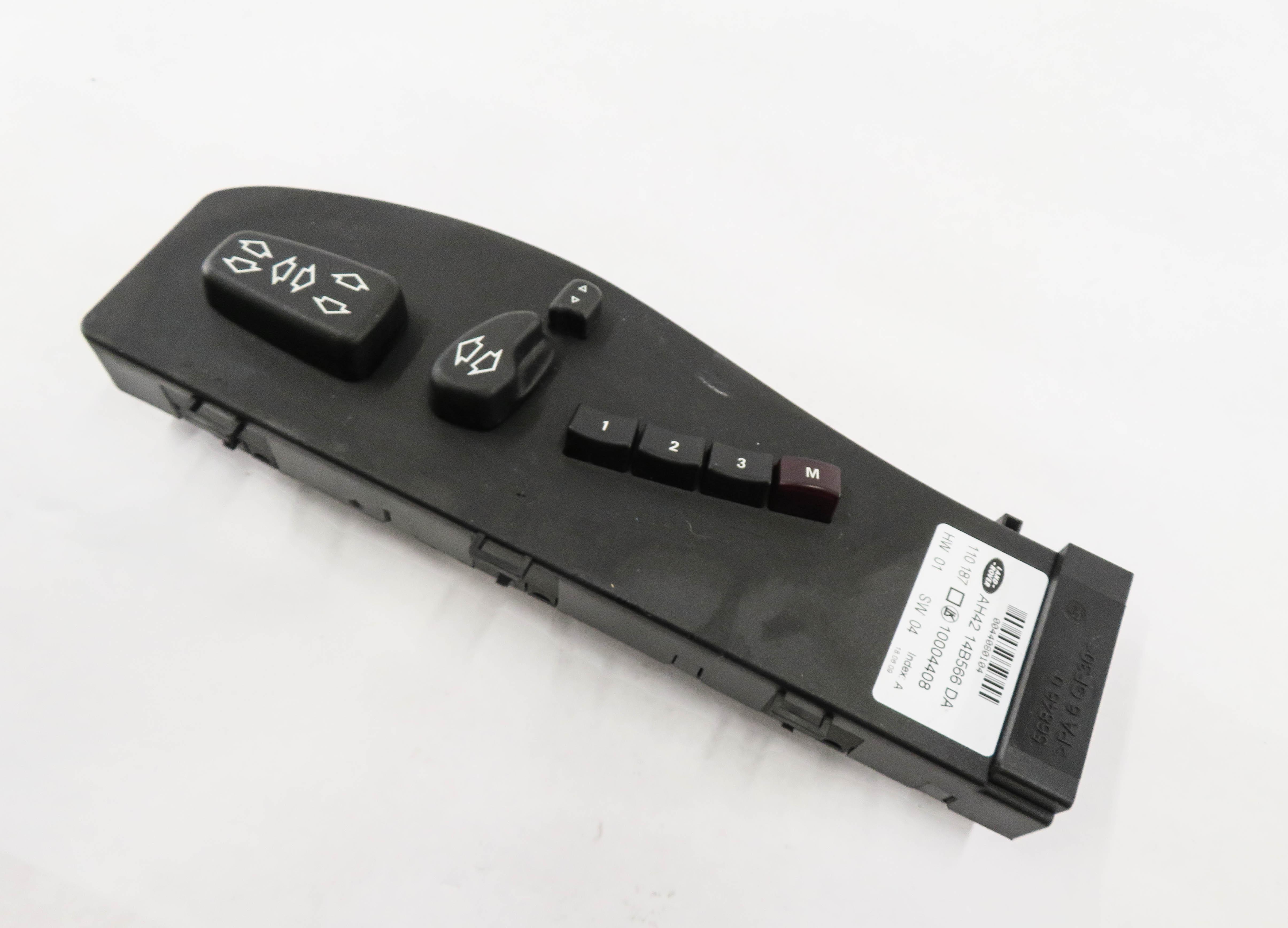 2010 RANGE ROVER (L322) LEFT FRONT DRIVER MEMORY SEAT ADJUSTMENT SWITCH BUTTON — exact item pictured