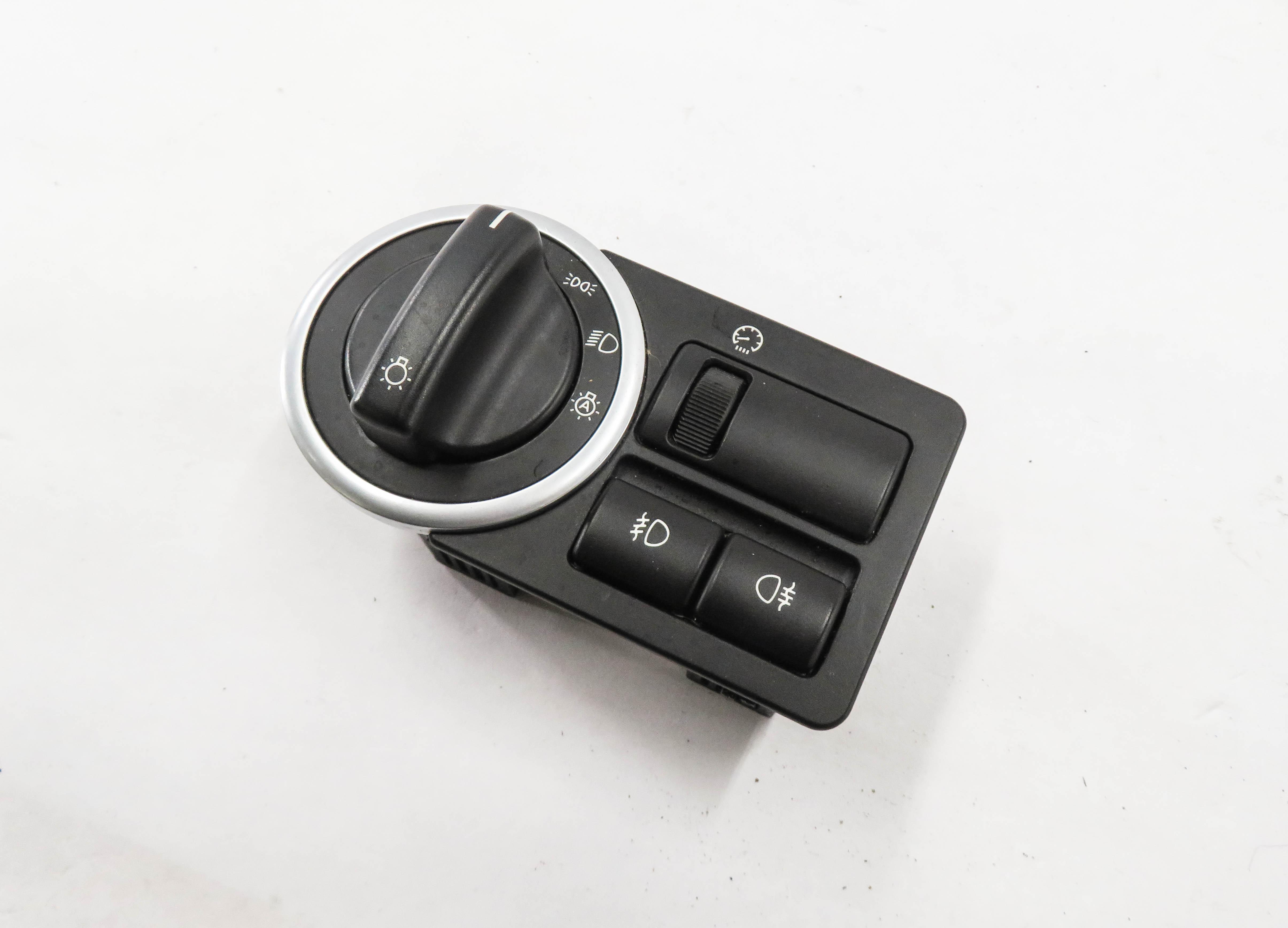 2007-2013 RANGE ROVER (L322) HEADLIGHT FOG LIGHT DIMMER SWITCH KNOB (BLACK) — exact item pictured