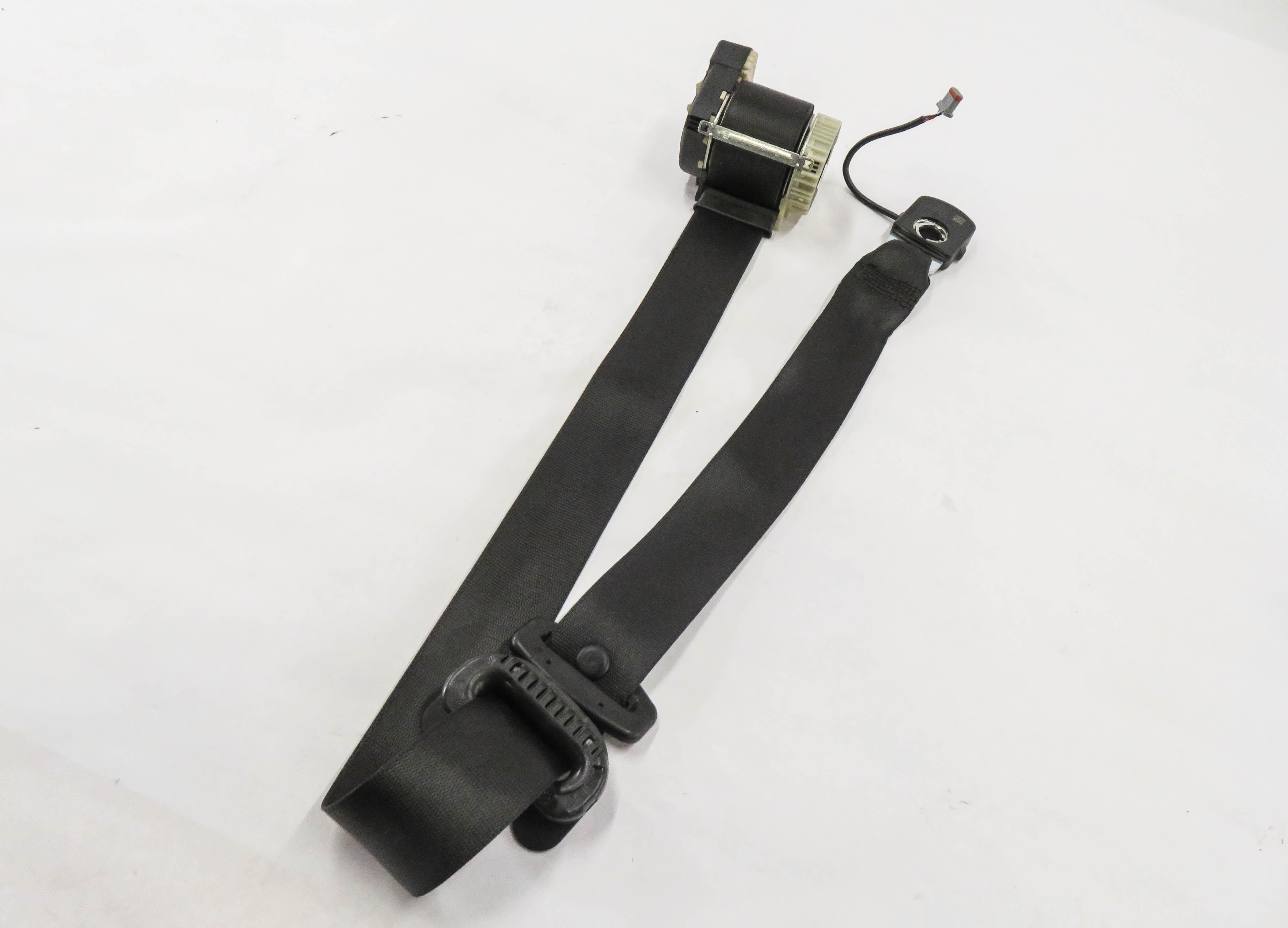 2010-2012 RANGE ROVER (L322) RIGHT FRONT PASSENGER SEATBELT RETRACTOR (BLACK) — exact item pictured