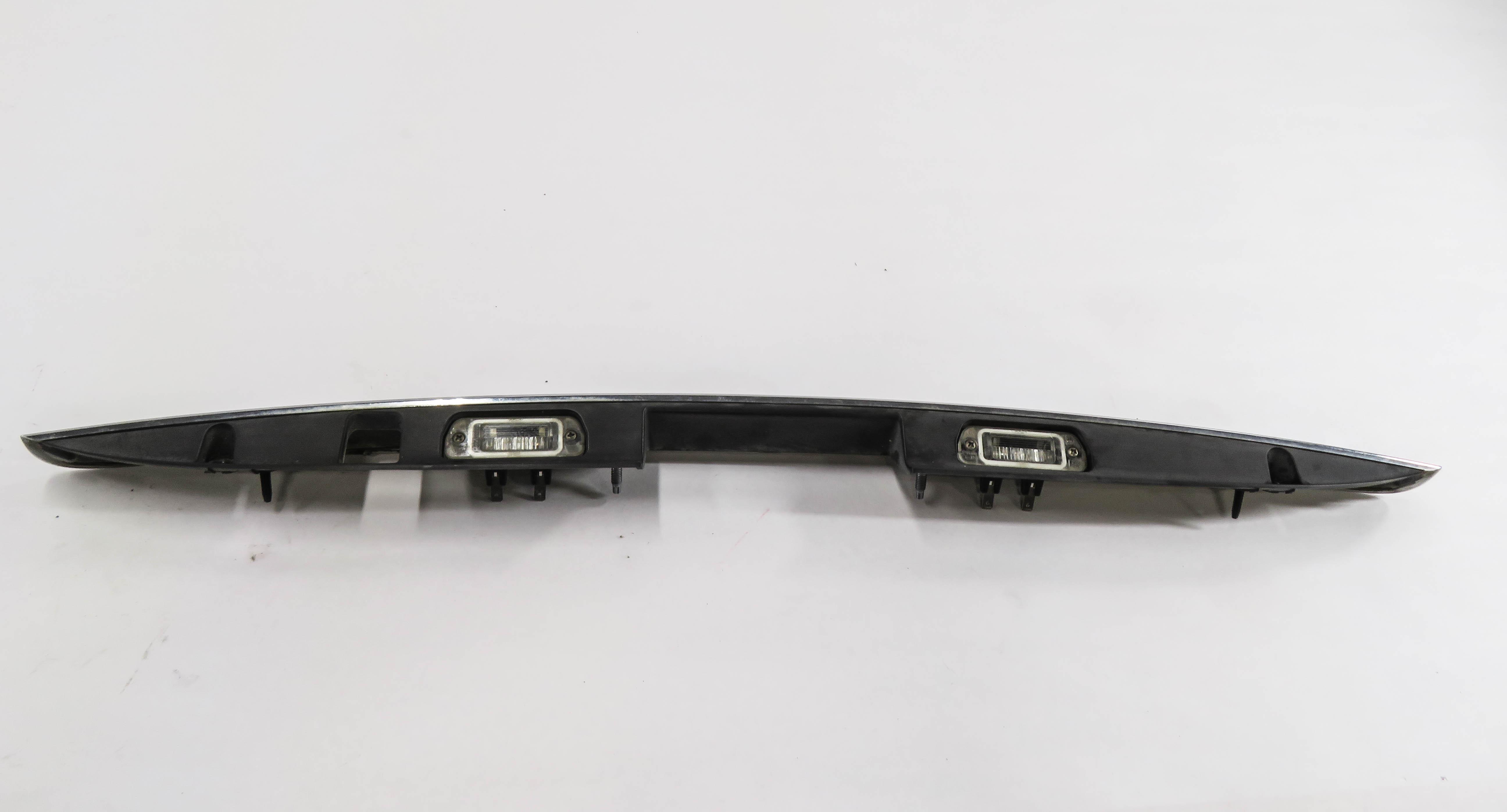 2009 MERCEDES GL320 (X164) REAR TRUNK HANDLE w/ LICENSE PLATE LIGHTS (CHROME) — exact item pictured