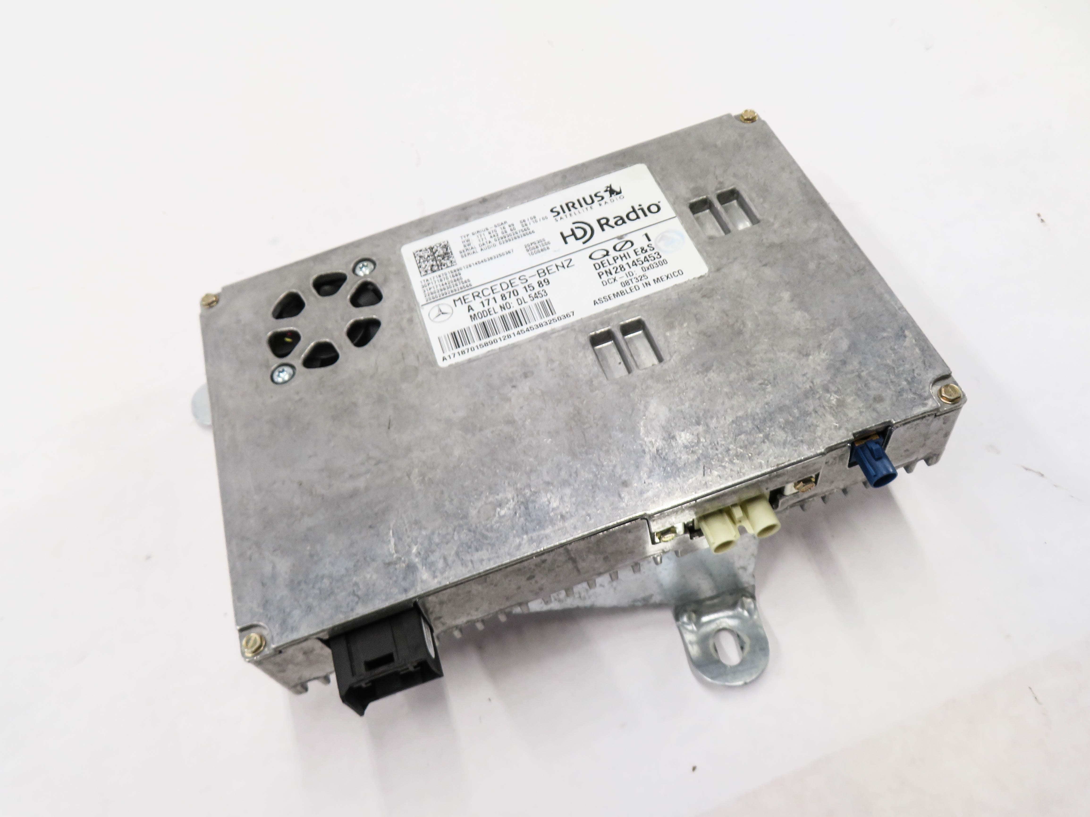 2009 MERCEDES GL320 (X164) SIRIUS SATELLITE RADIO RECEIVER CONTROL MODULE — exact item pictured
