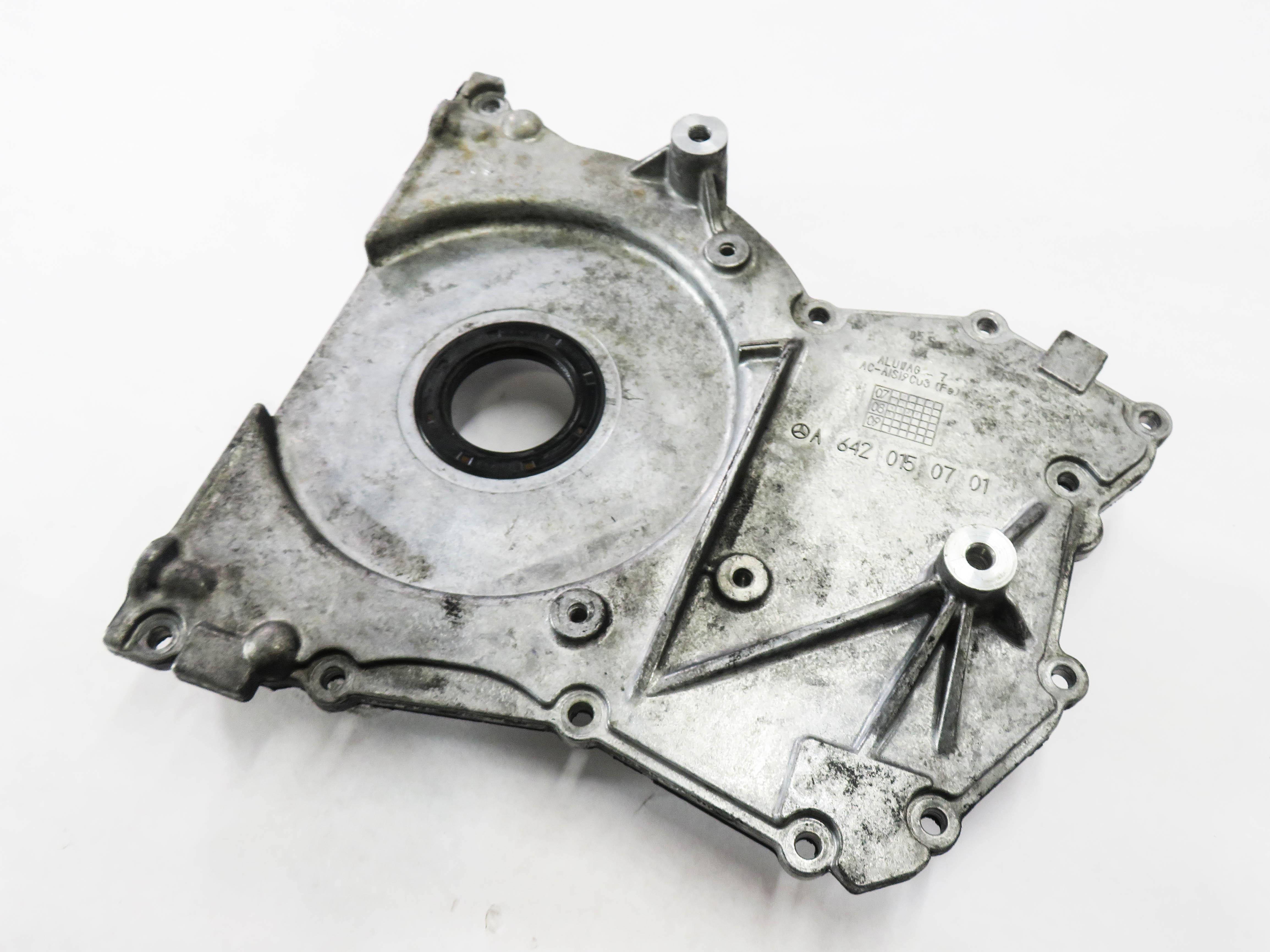 2007-2009 MERCEDES GL320 ML320 R320 (X164 W164) 3.0L OM642 DIESEL - TIMING COVER — exact item pictured