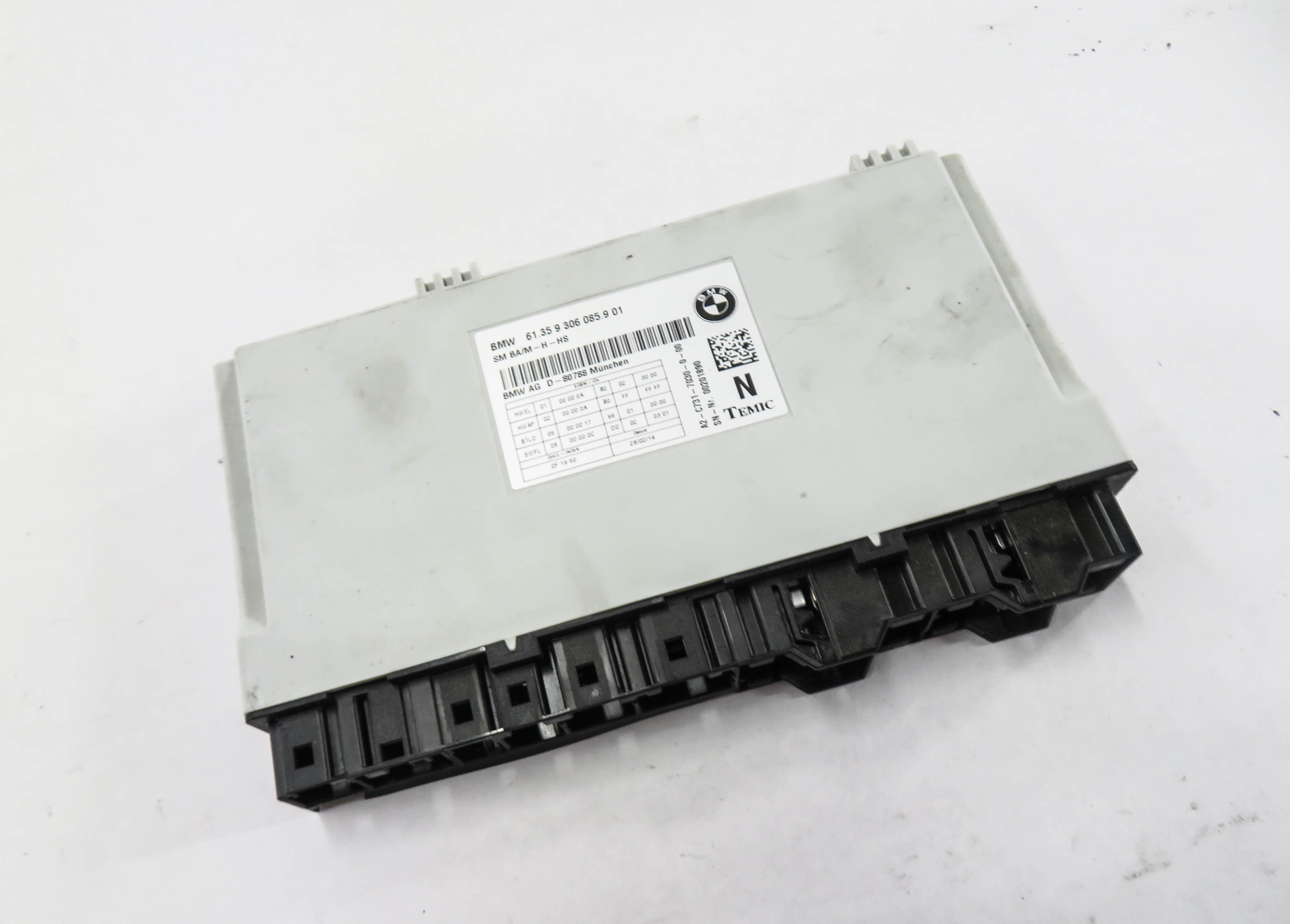 2014 BMW 428i (F32) RIGHT FRONT PASSENGER SEAT CONTROL MODULE — exact item pictured