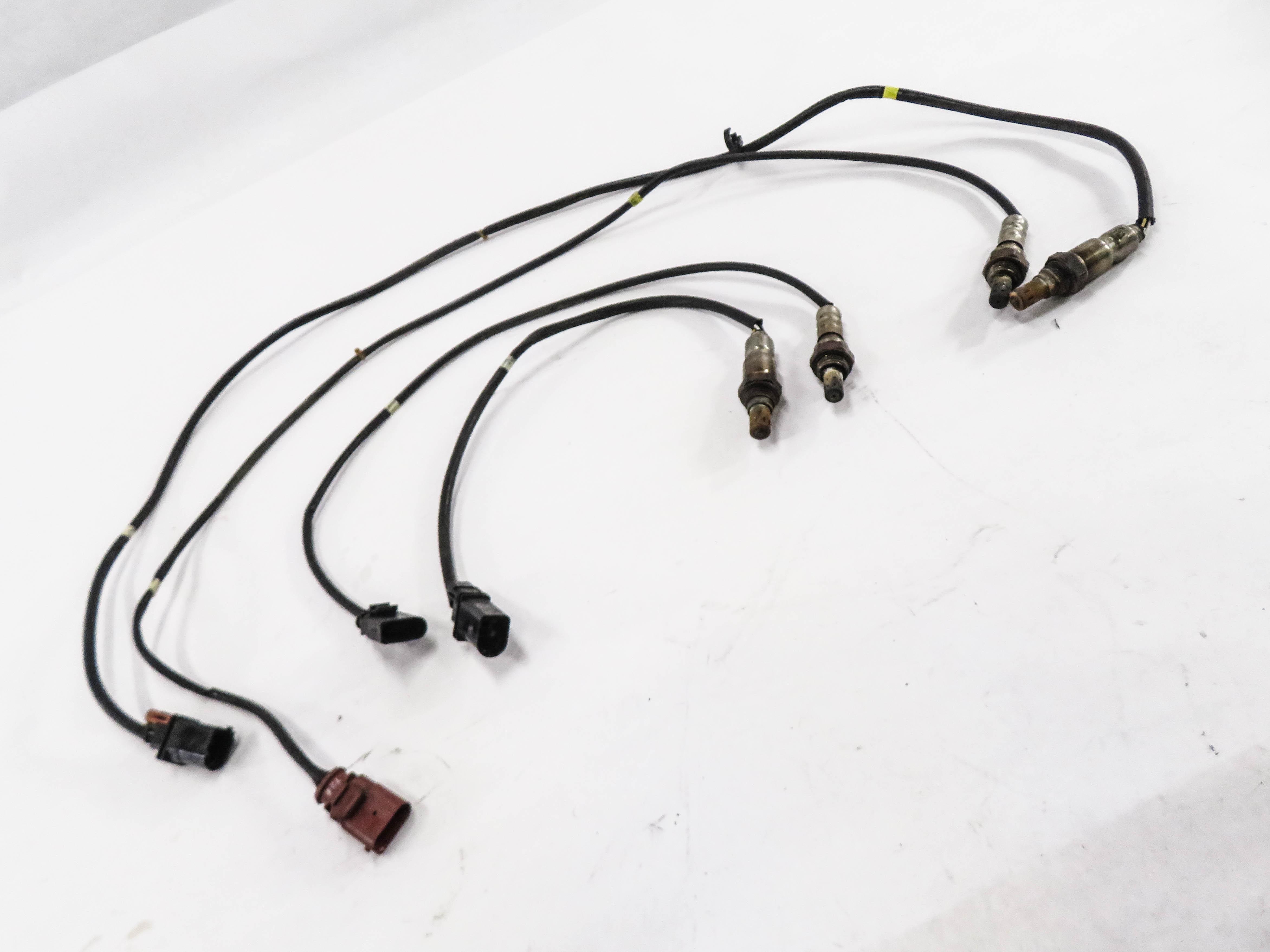 2013 AUDI Q7 (4L) 3.0L CTWA SUPERCHARGED ENGINE PRE / POST O2 OXYGEN SENSOR SET — exact item pictured