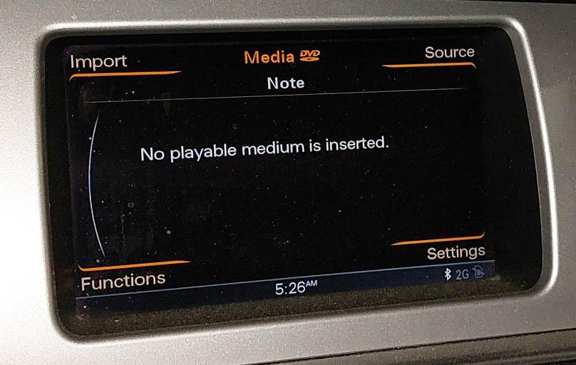 2013-2017 AUDI A5 S5 Q5 Q7 (4L B8 8T 8R) GPS NAVIGATION MEDIA DISPLAY SCREEN 7" — exact item pictured