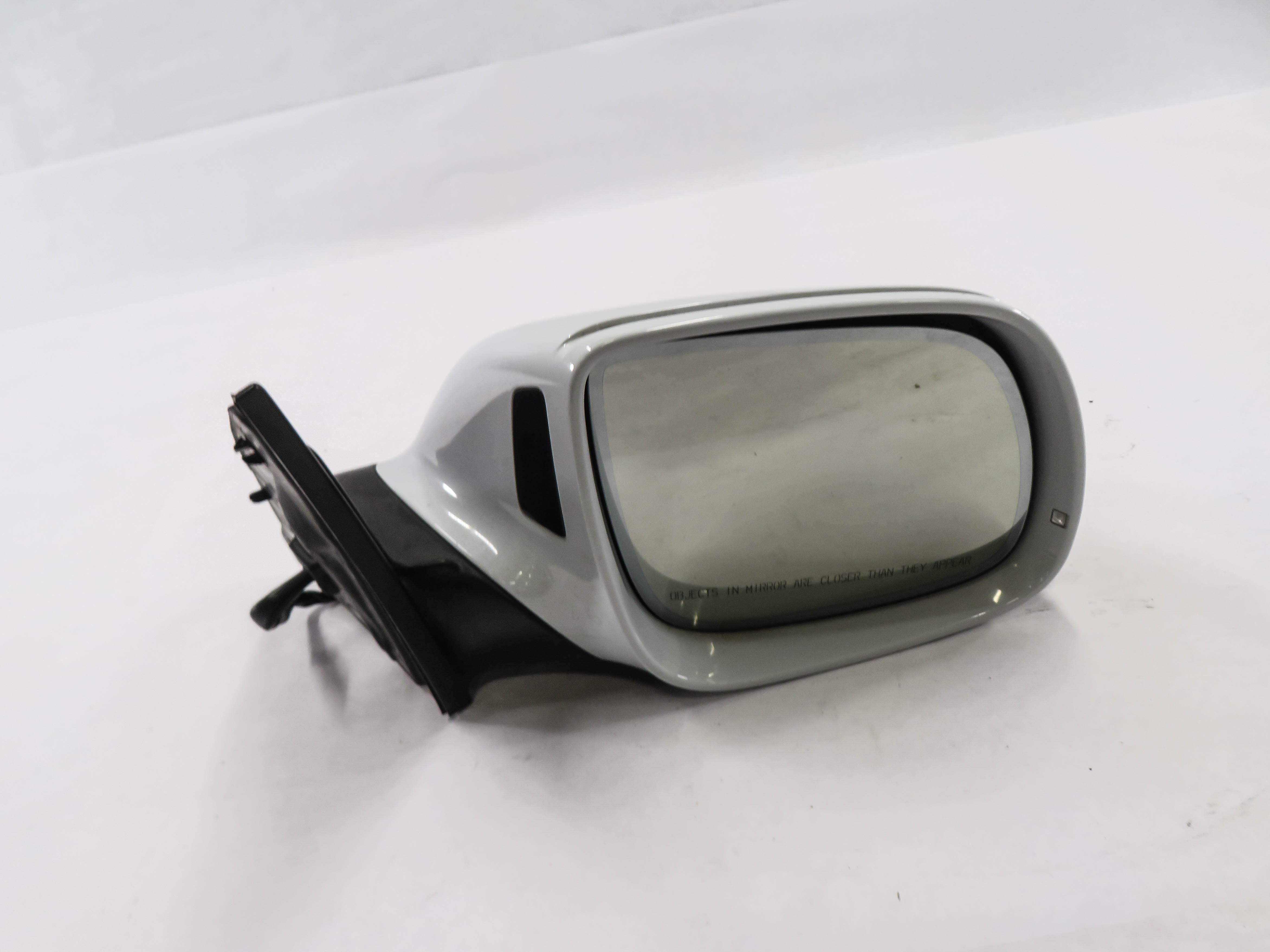 2013-2015 AUDI Q7 (4L) RIGHT PASSENGER P-FOLD BLIND SPOT DOOR MIRROR (WHITE 2Y) — exact item pictured