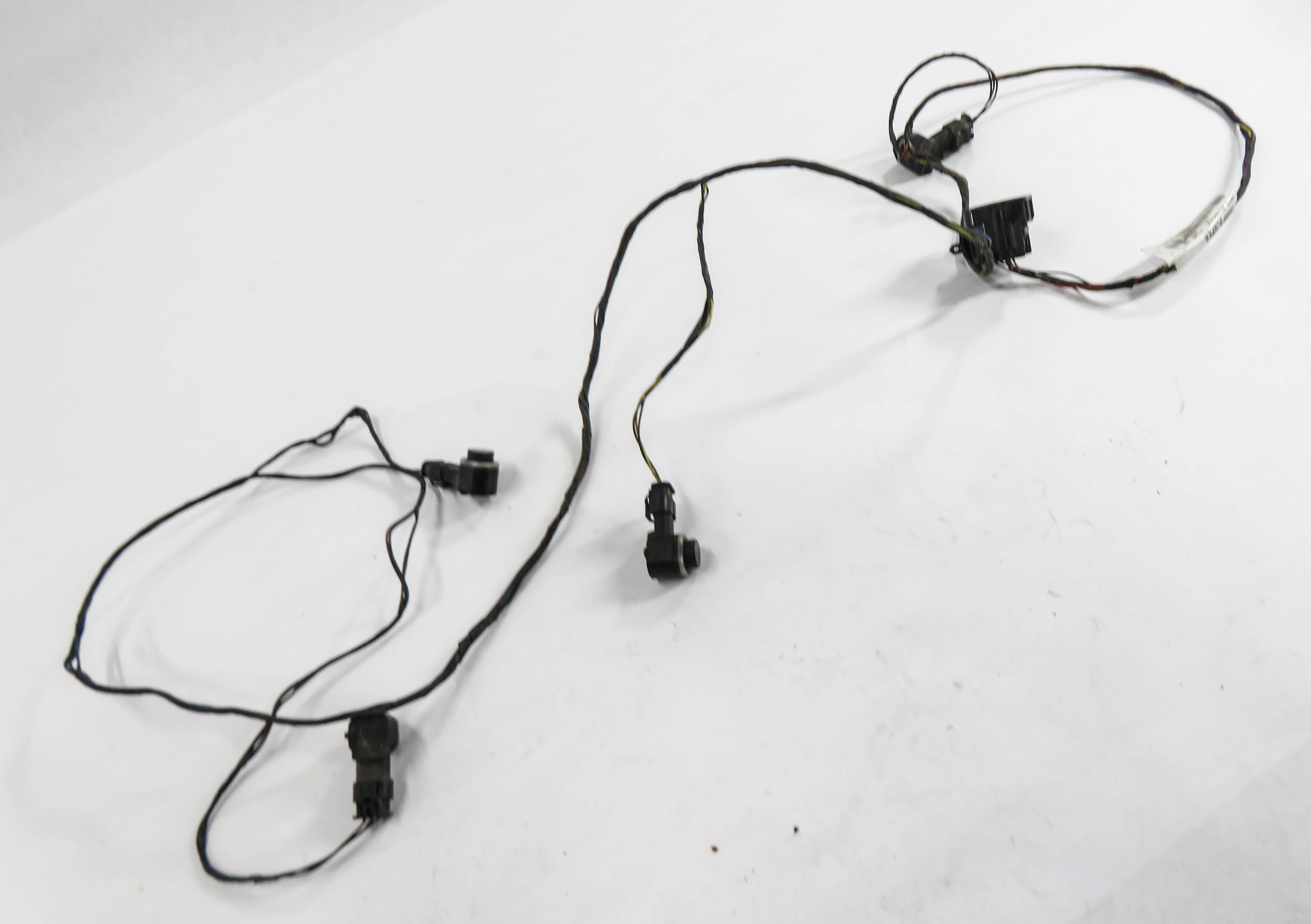 2012 RANGE ROVER SPORT (L320) REAR PDC PARK DISTANCE SENSOR SET w/ HARNESSS — exact item pictured