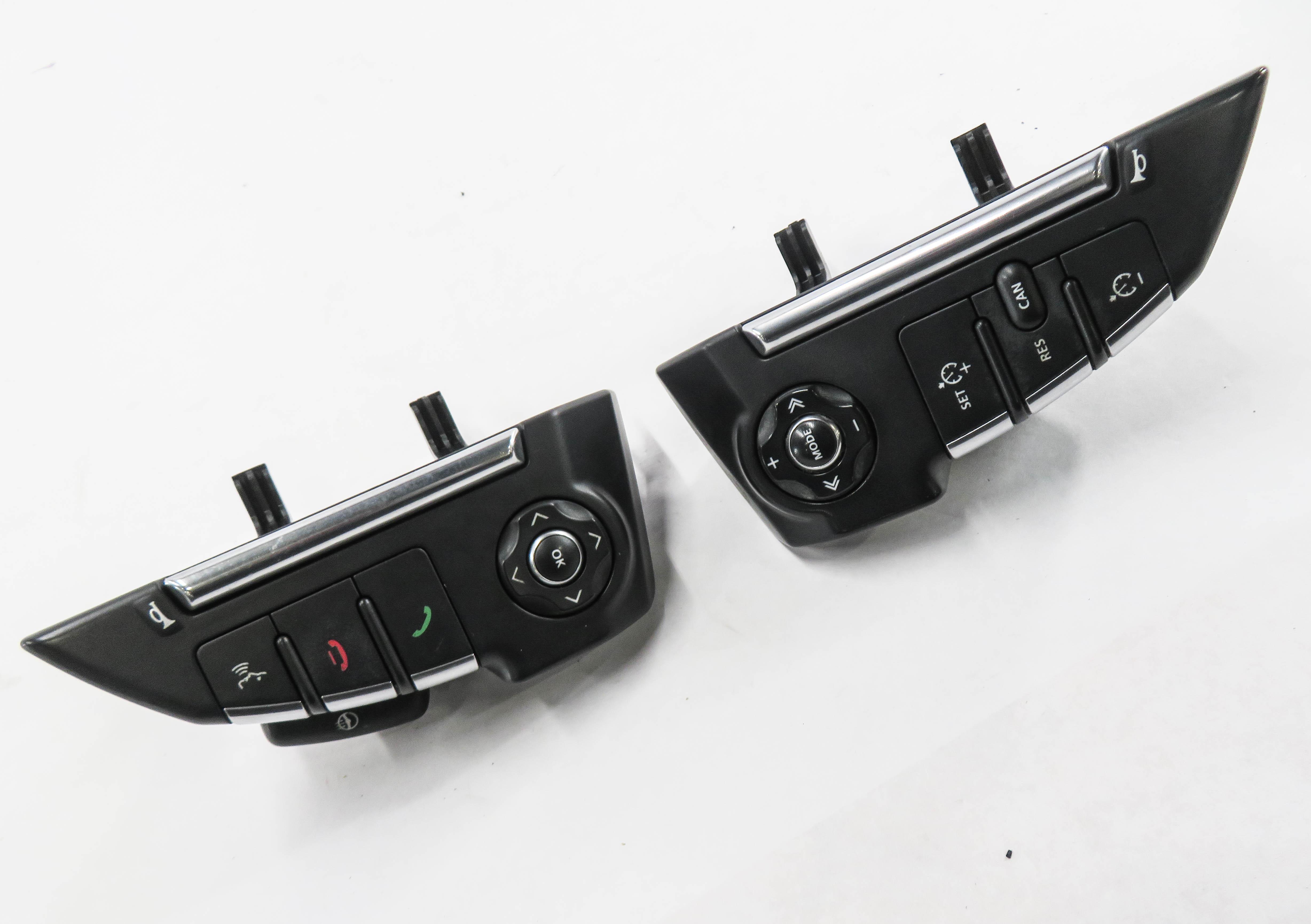 2012 RANGE ROVER SPORT (L320) LEFT & RIGHT STEERING WHEEL SWITCH BUTTON SET-2 — exact item pictured