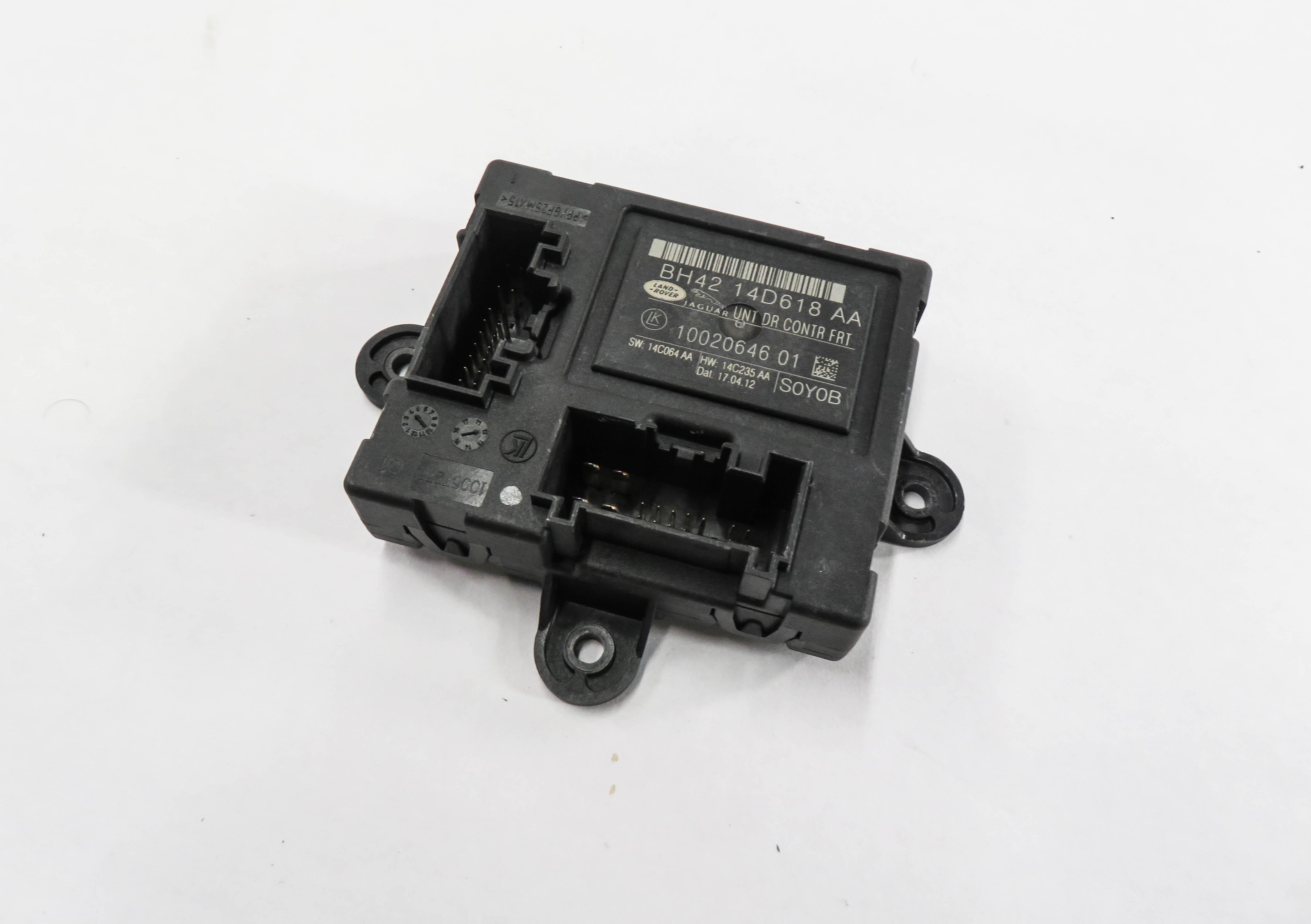 2010-2013 RANGE ROVER SPORT (L320) LEFT FRONT DRIVER DOOR CONTROL MODULE — exact item pictured