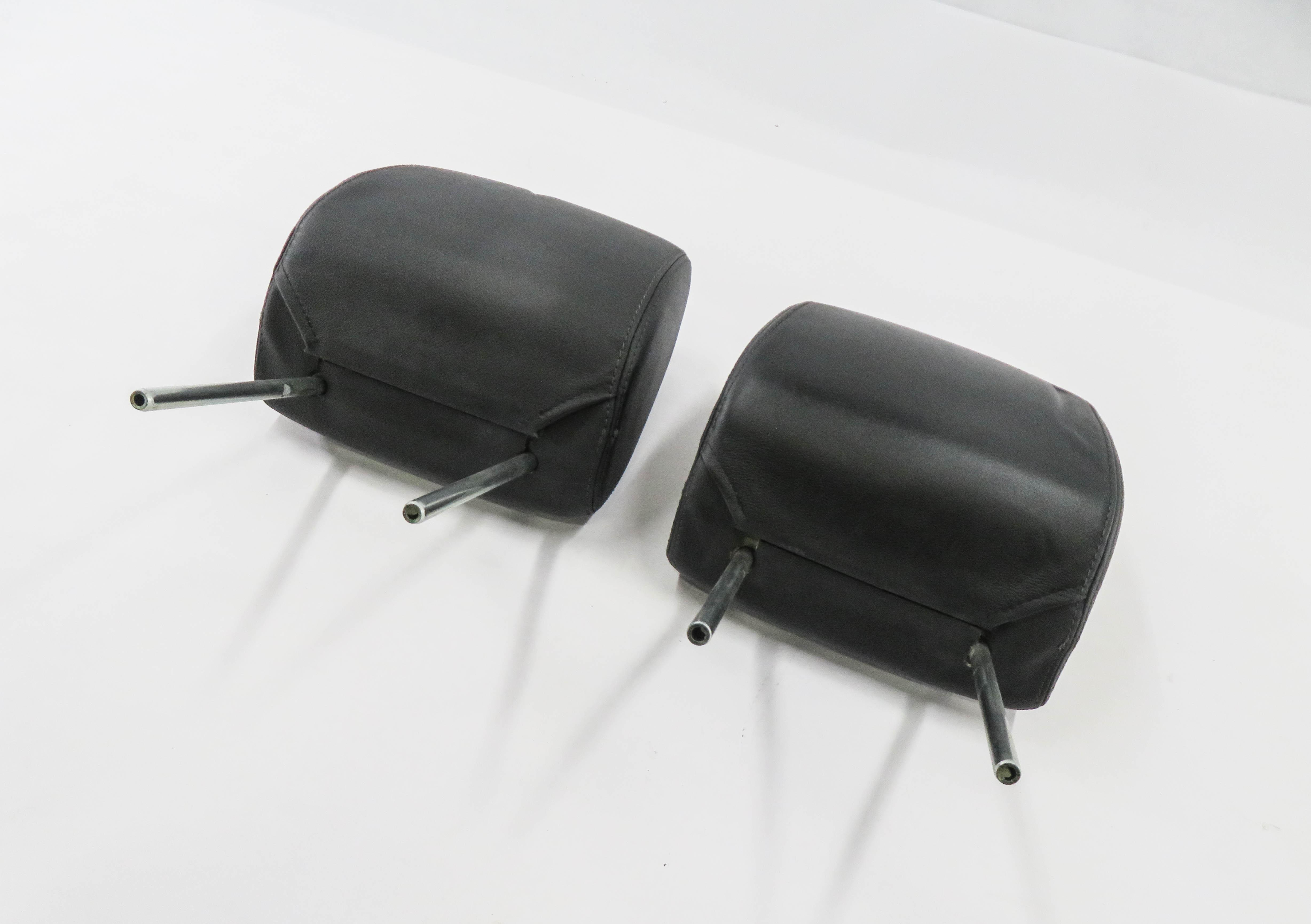 2012 RANGE ROVER SPORT (L320) FRONT LEFT & RIGHT SEAT HEADREST SET-2 (BLACK) — exact item pictured