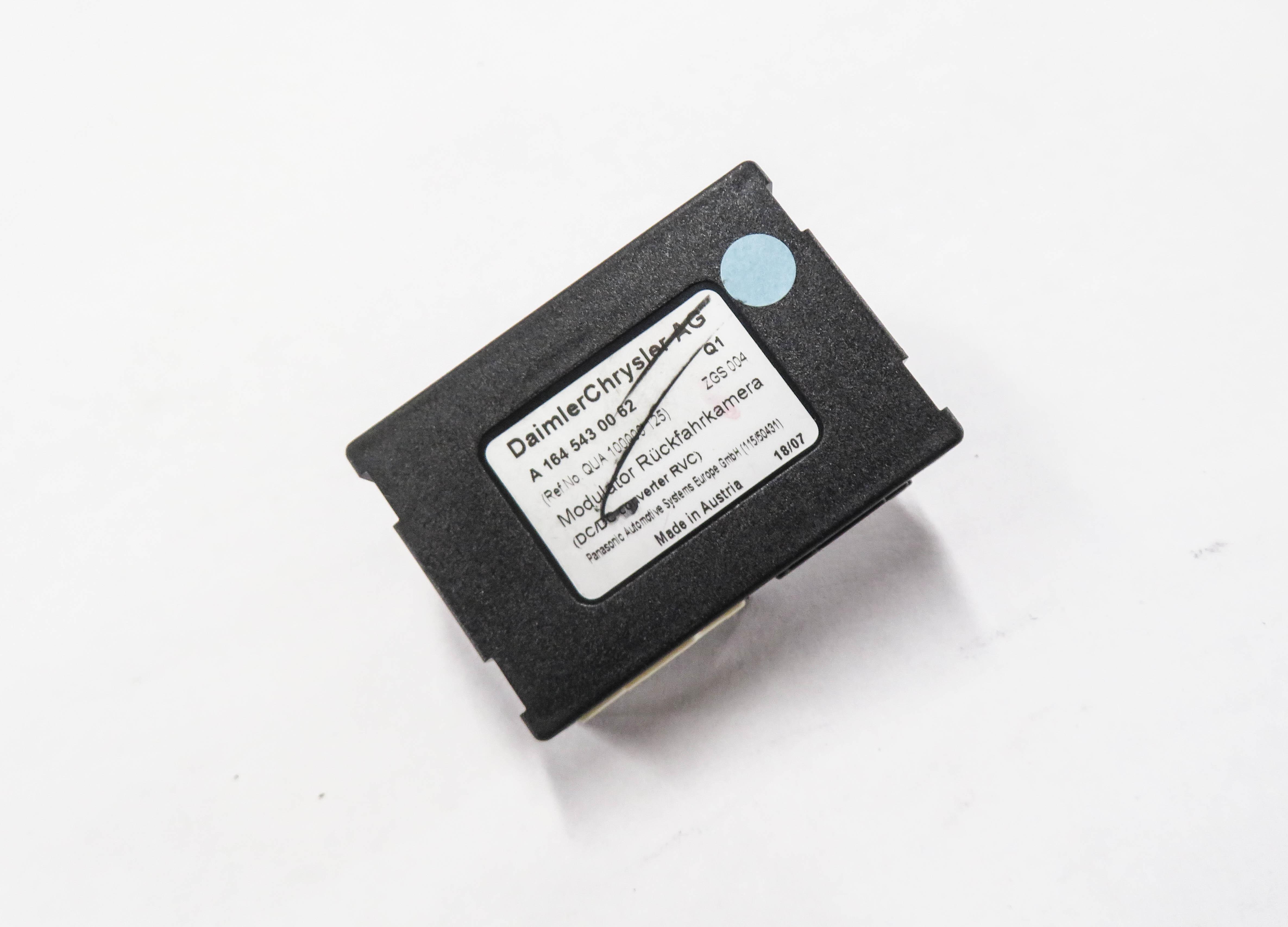 2008 MERCEDES GL550 (X164) REARVIEW CAMERA CONTROL MODULE — exact item pictured
