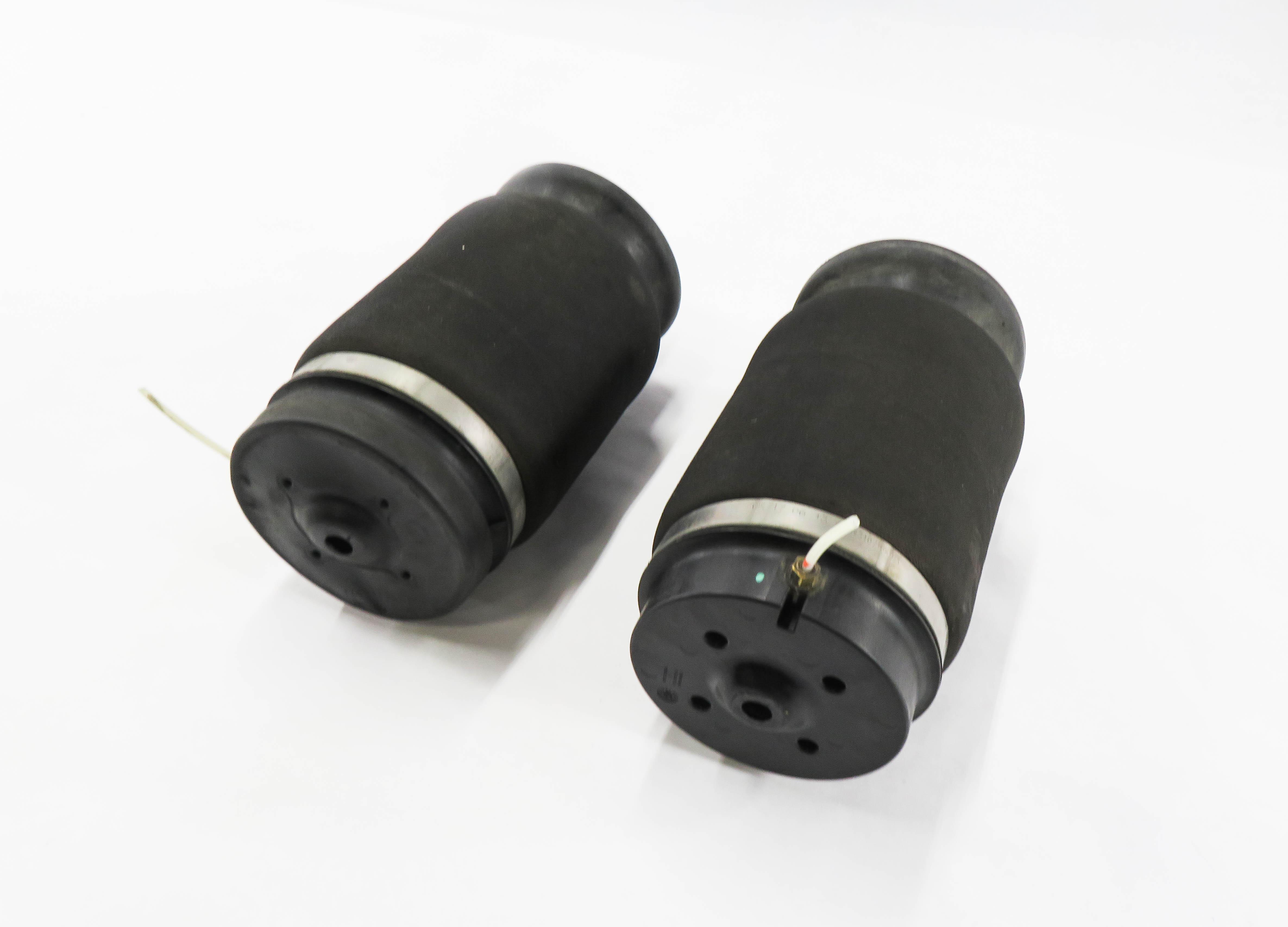 2008 MERCEDES GL550 (X164) LEFT & RIGHT REAR SUSPENSION AIR SPRING SET-2 — exact item pictured