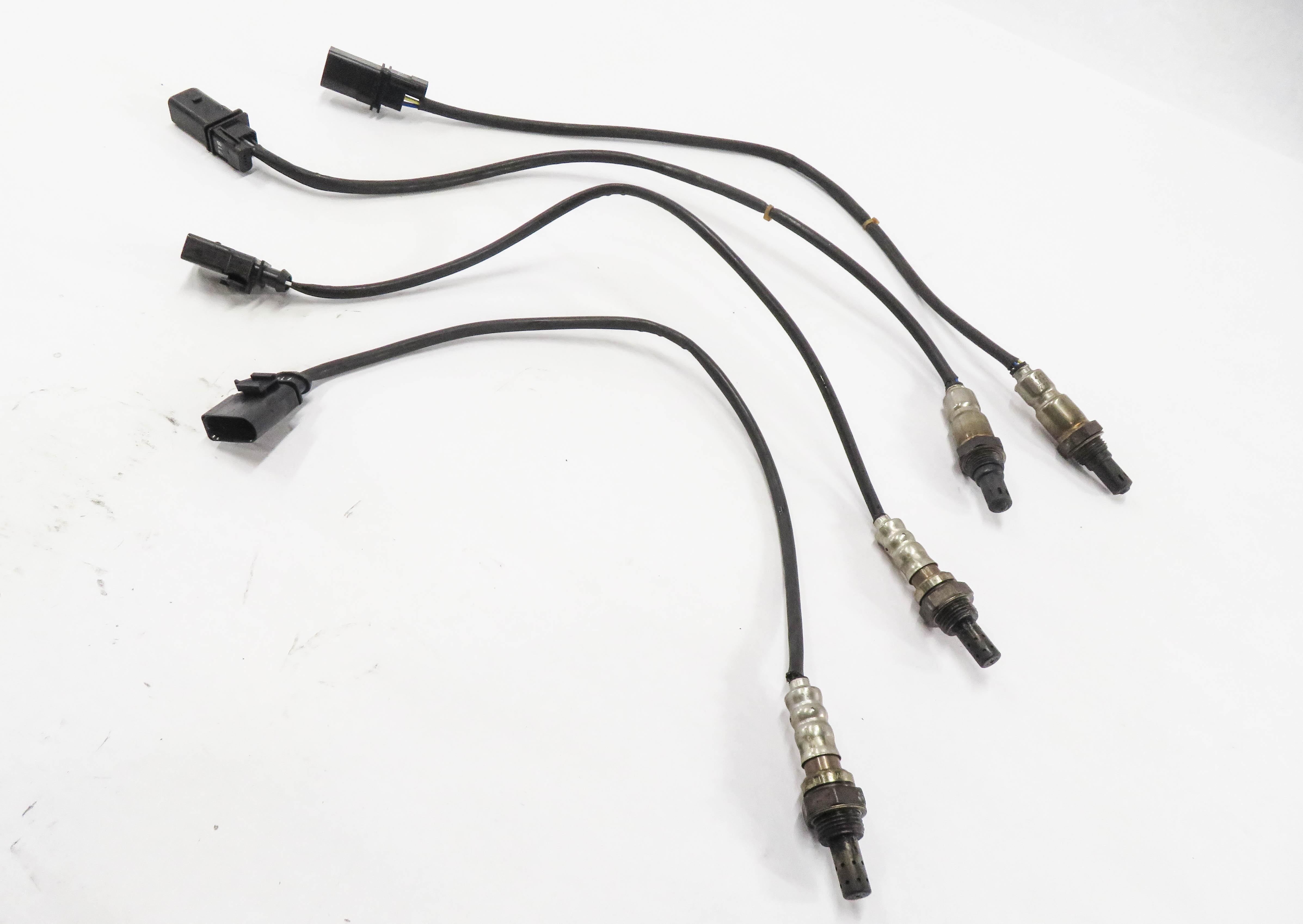 2013 AUDI S4 (B8 8K) 3.0L CGXC TURBO ENGINE- O2 OXYGEN LAMBDA PROBE SENSOR SET — exact item pictured