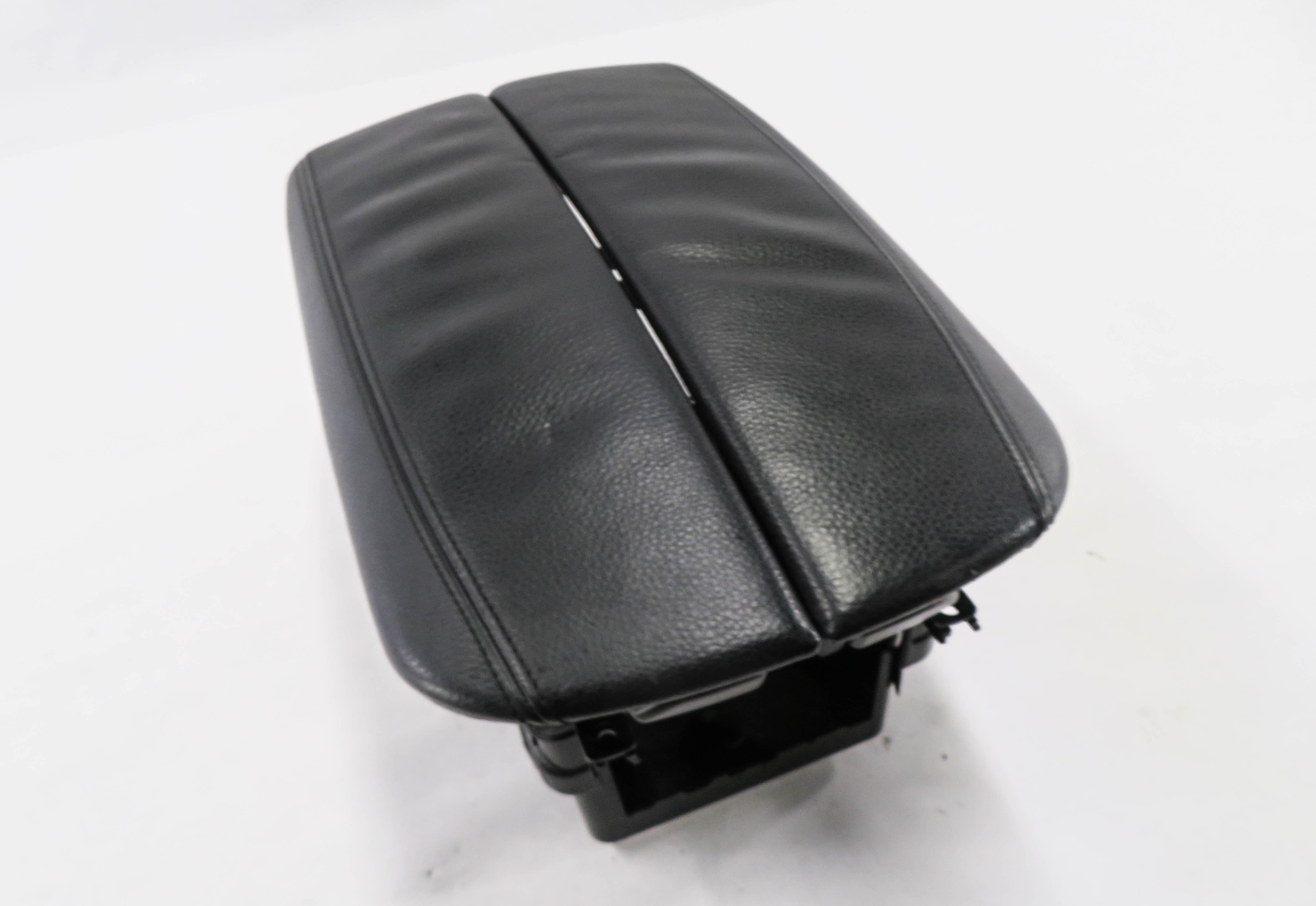 2014-2019 BMW X5 X6 (F15 F16) FRONT CENTER CONSOLE ARM REST COMPARTMENT (BLCK) — exact item pictured