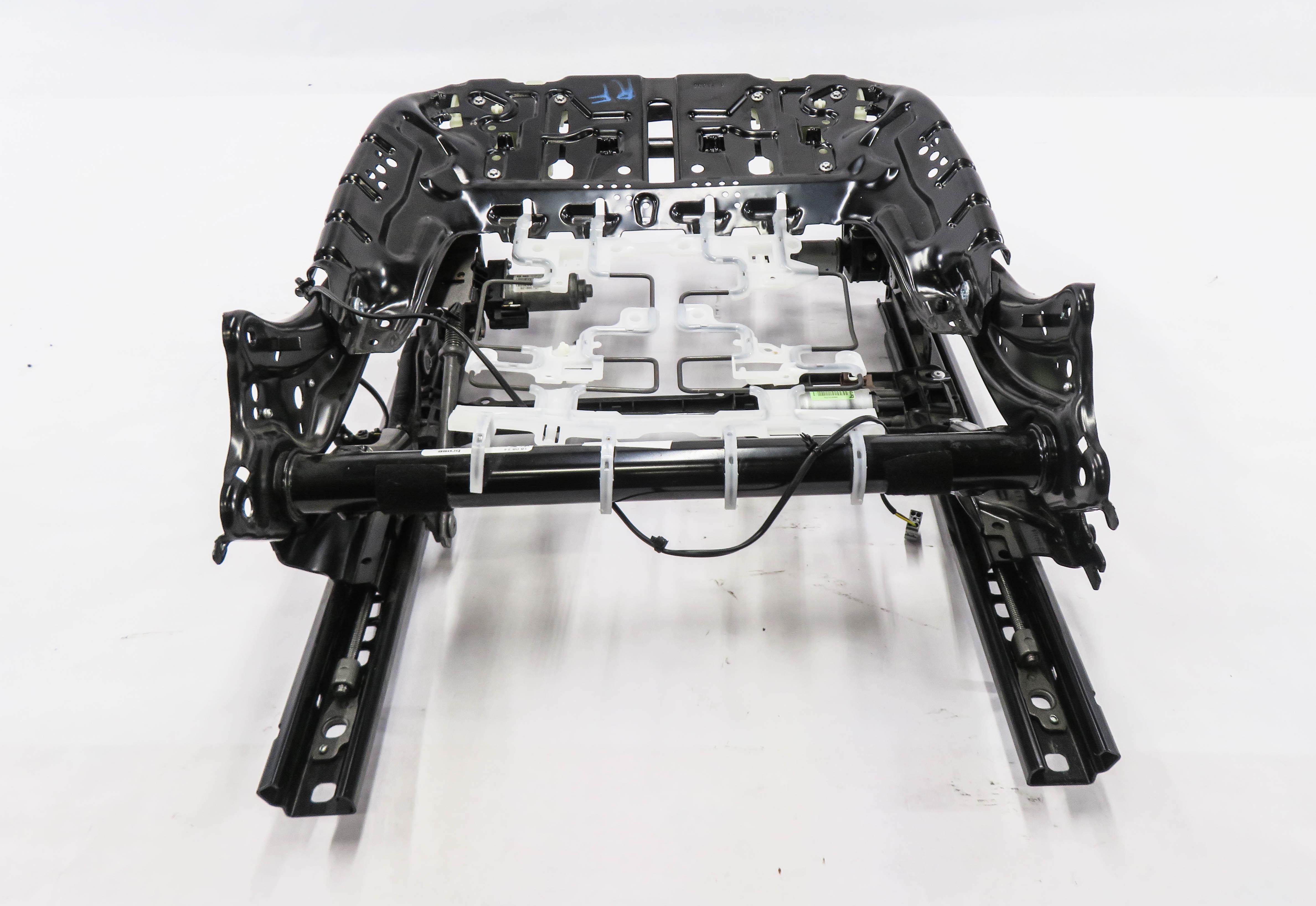 14-18 BMW X5 (F15) PASSENGER 10-WAY STANDARD SEAT TRACK w/ MOTORS (NON COMFORT) — exact item pictured
