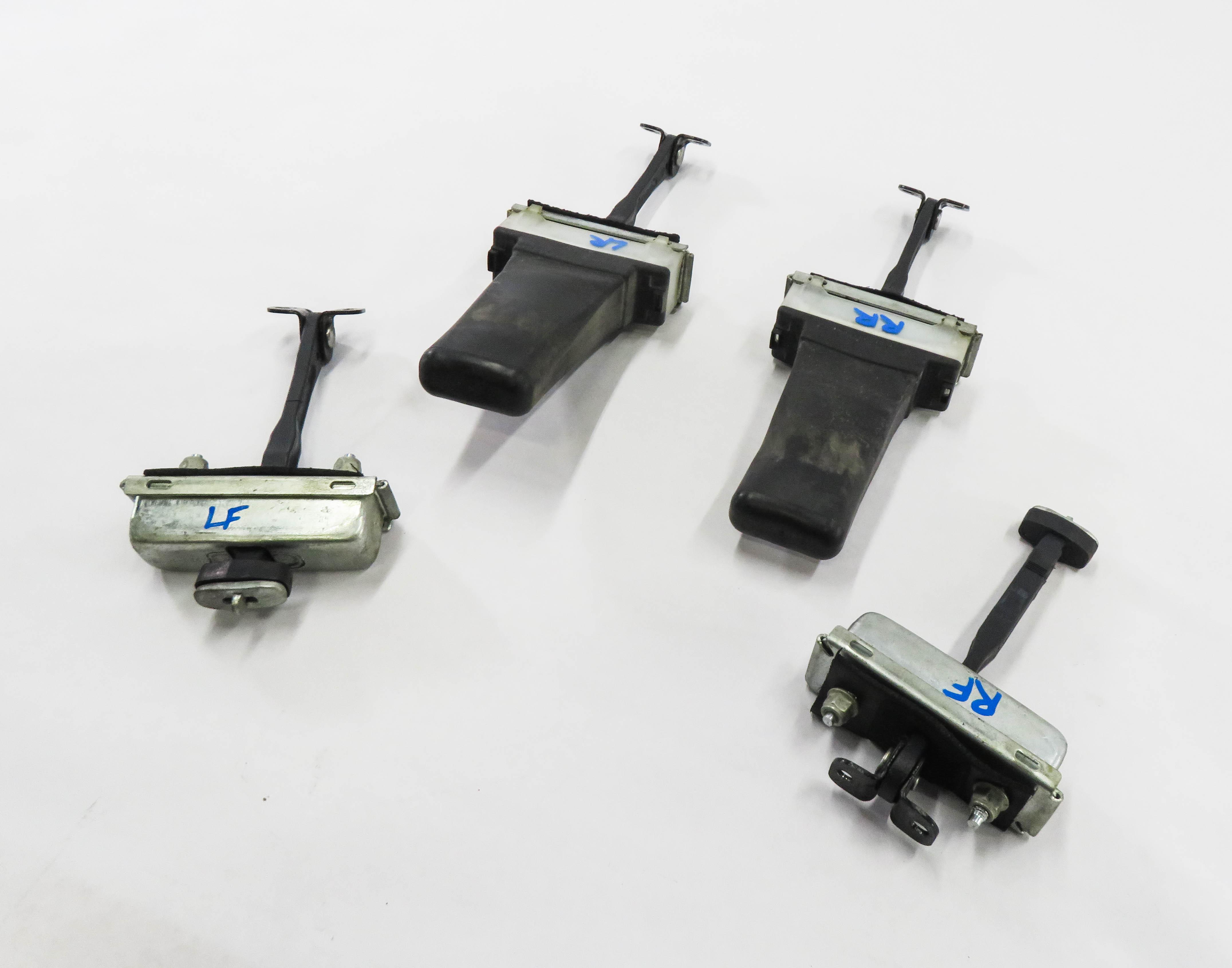 2011 RANGE ROVER SPORT (L320) FRONT & REAR DOOR STOP CHECK HINGE DETENT SET — exact item pictured