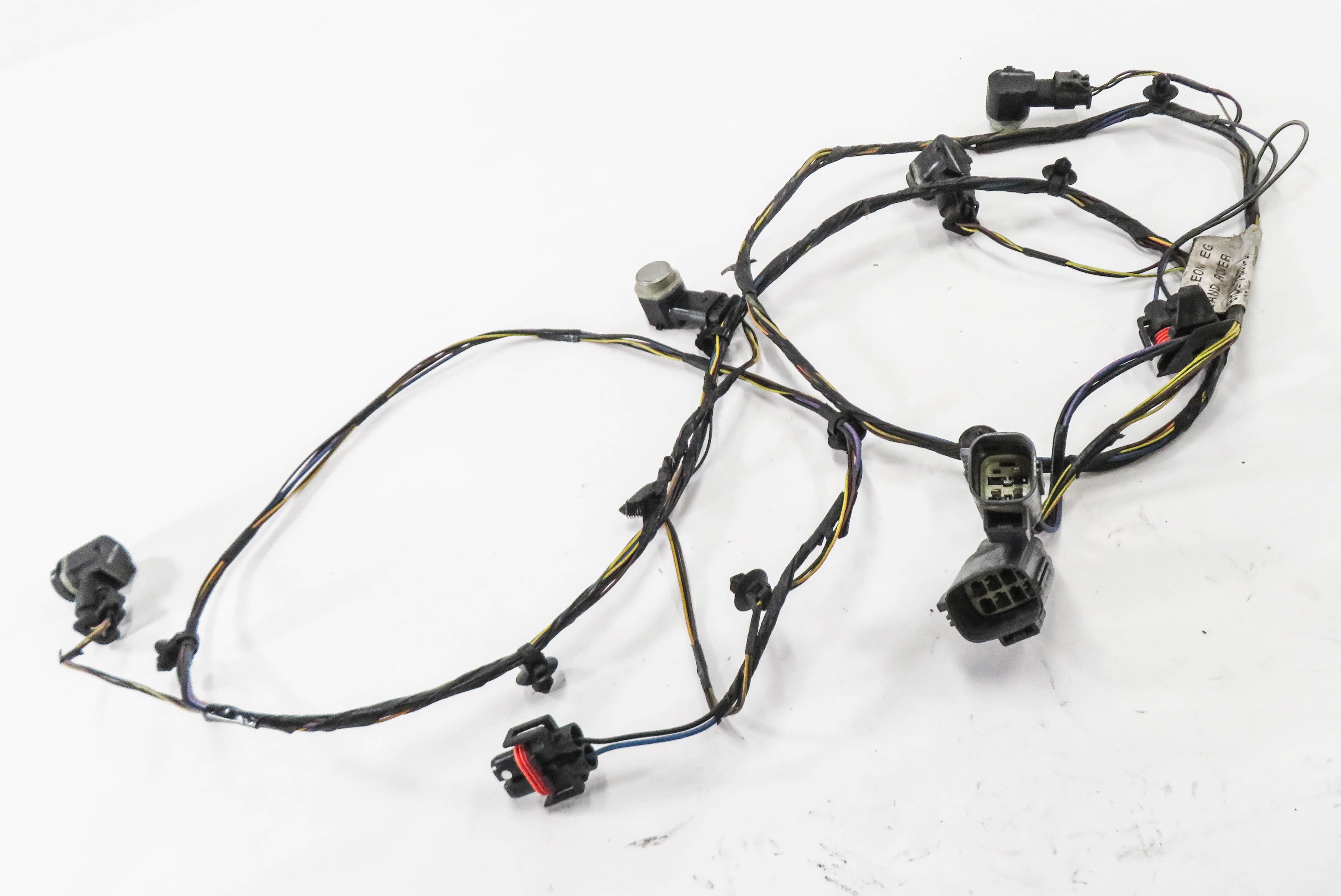 2011 RANGE ROVER SPORT (L320) FRONT PDC PARK SENSOR SET w/ HARNESS (SAND) — exact item pictured