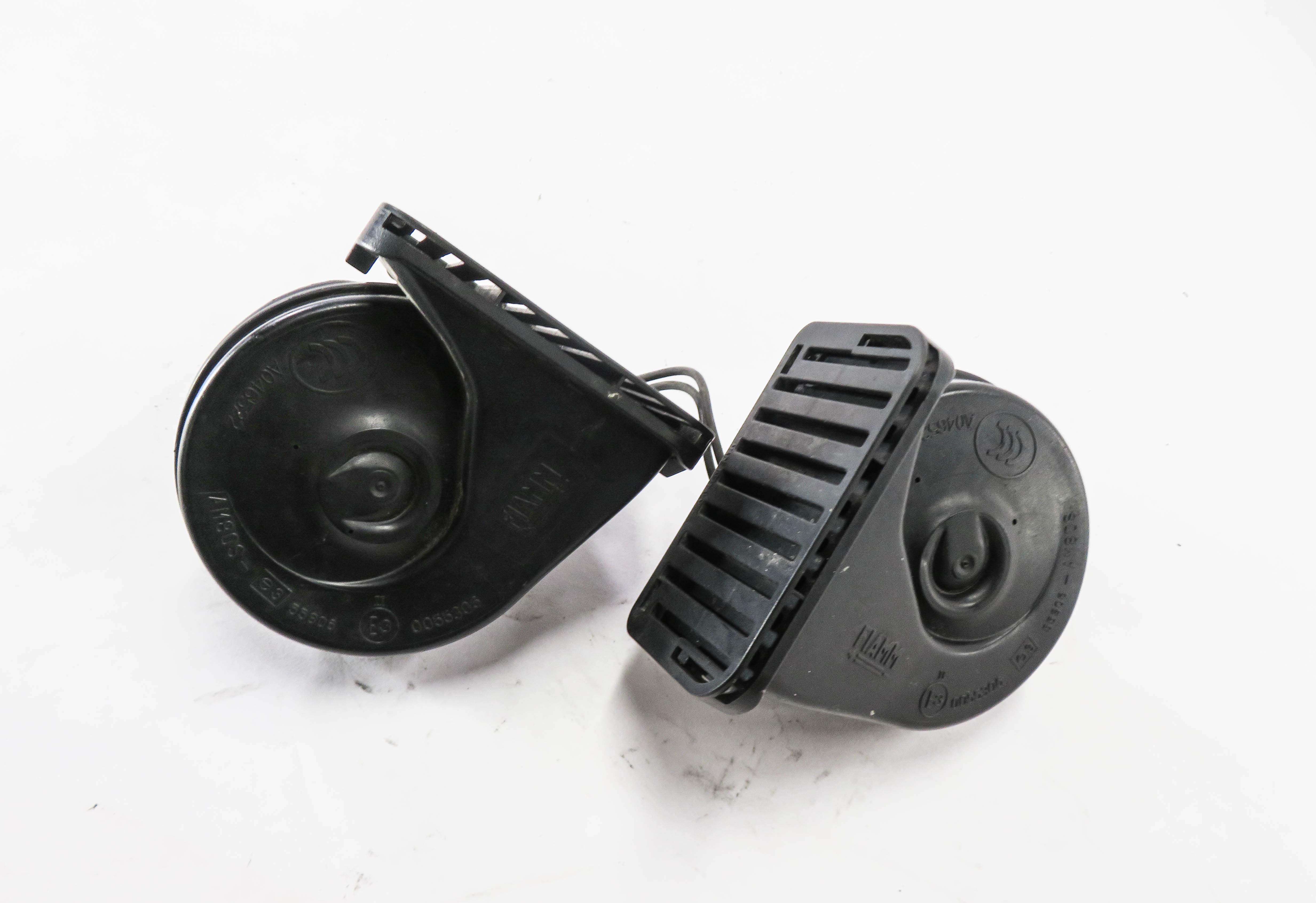 2010-2016 RANGE ROVER SPORT (L320) LR4 - HIGH & LOW TONE SAFETY HORN SET — exact item pictured