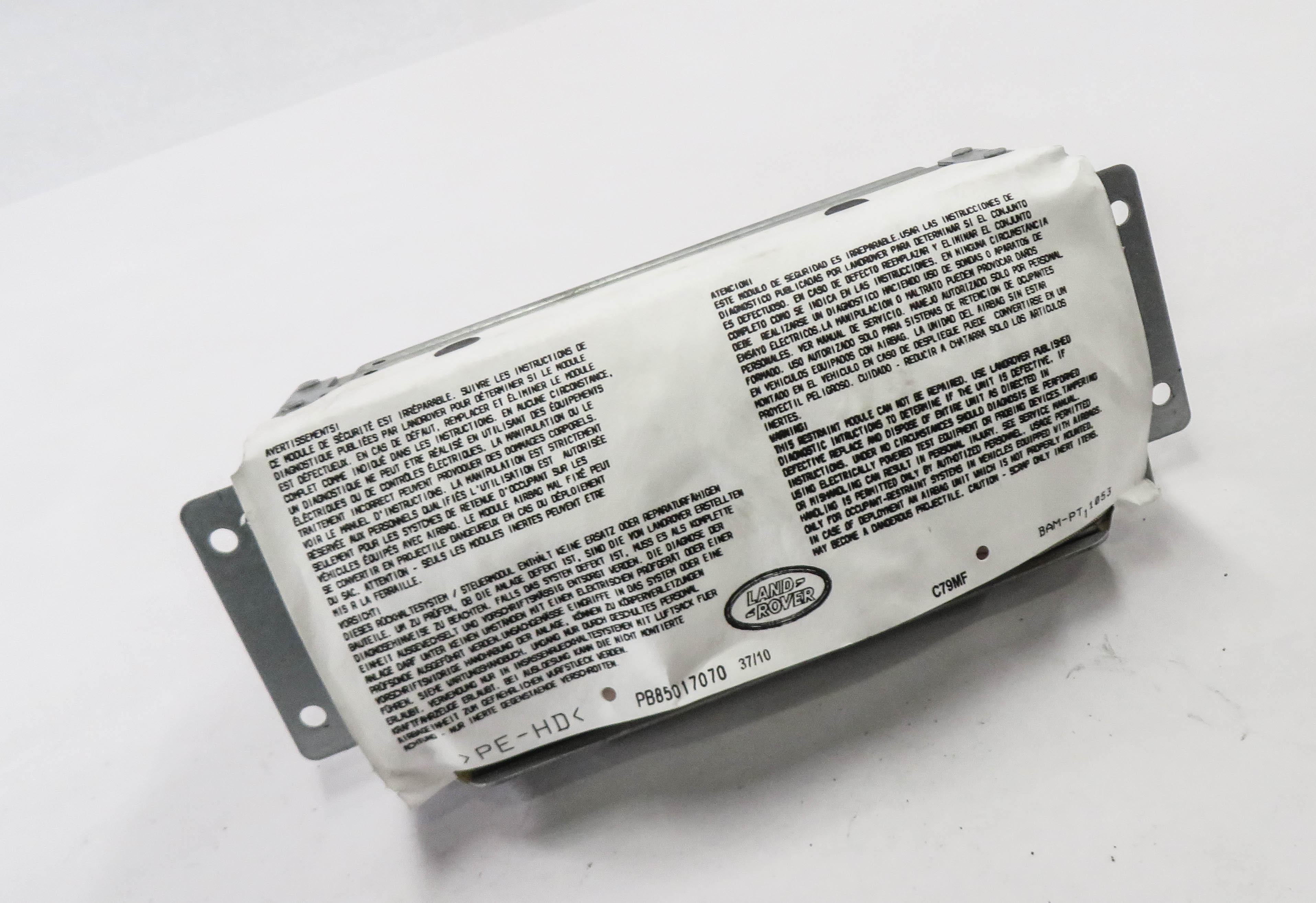 2010-2016 LAND ROVER LR4 - RANGE ROVER SPORT (L320) RIGHT PASSENGER DASH AIRBAG — exact item pictured