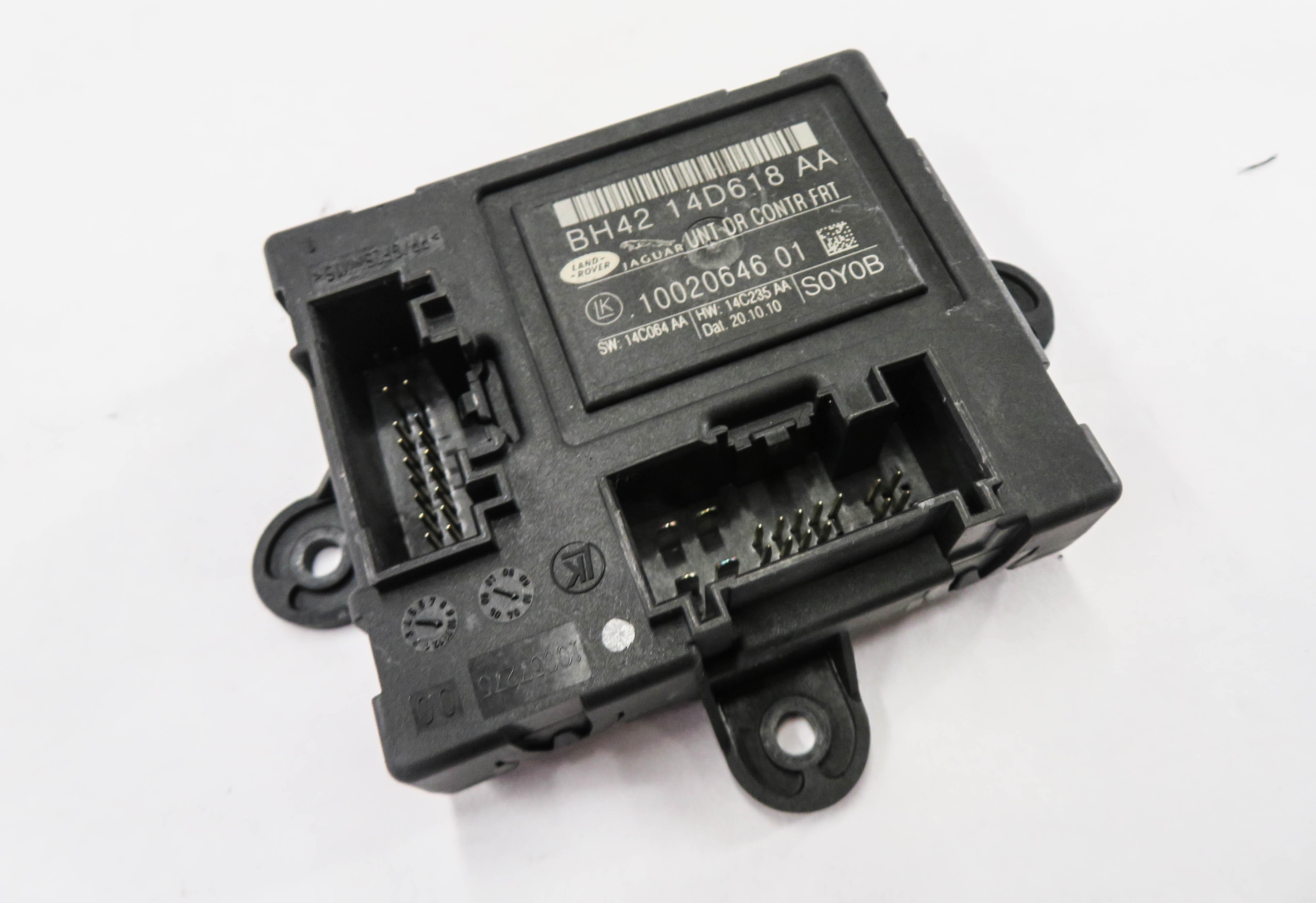 2010-2013 RANGE ROVER SPORT (L320) LEFT FRONT DRIVER DOOR CONTROL MODULE — exact item pictured