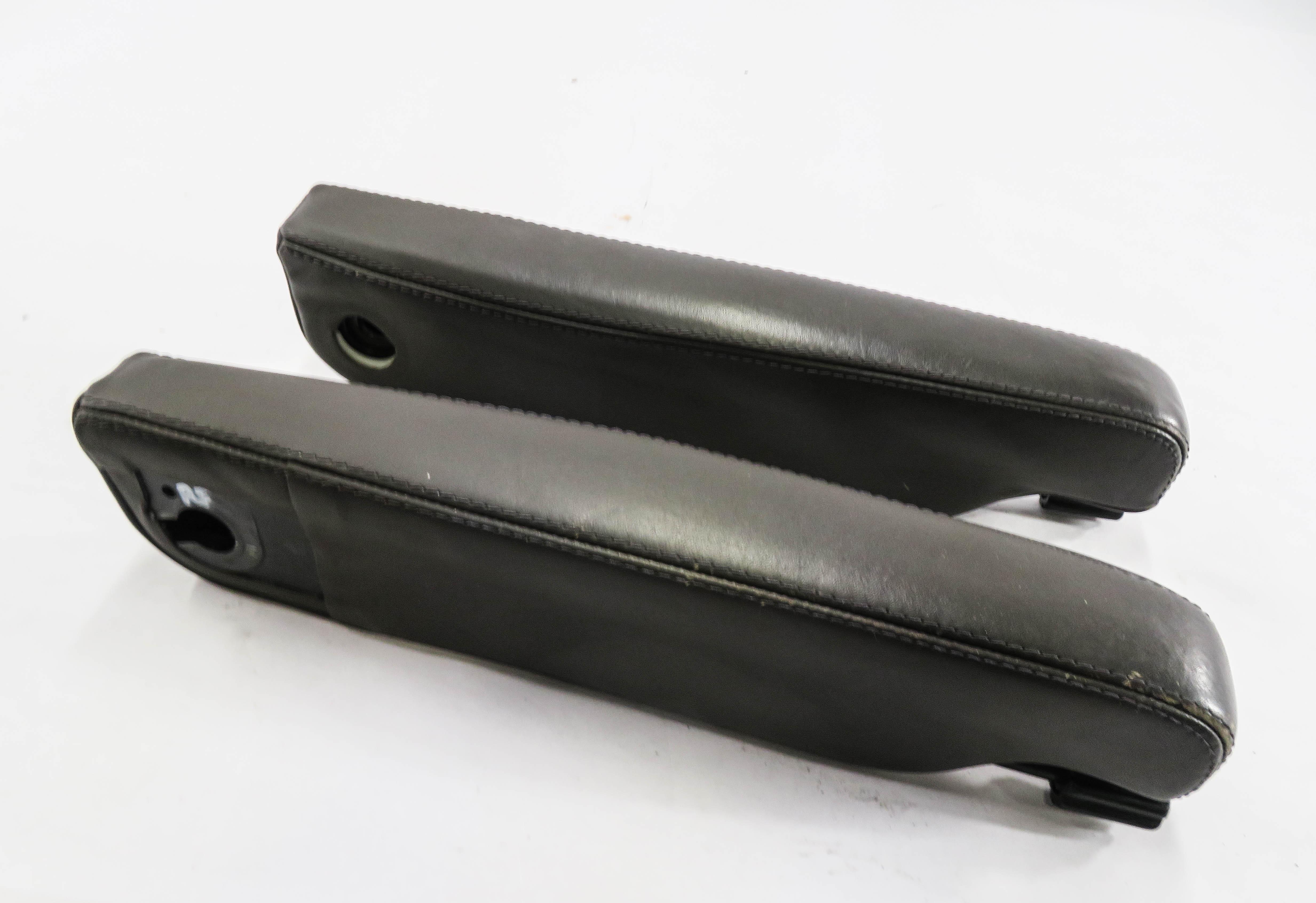 2011 RANGE ROVER SPORT (L320) FRONT SEAT ARM REST SET (BLACK LEATHER) — exact item pictured