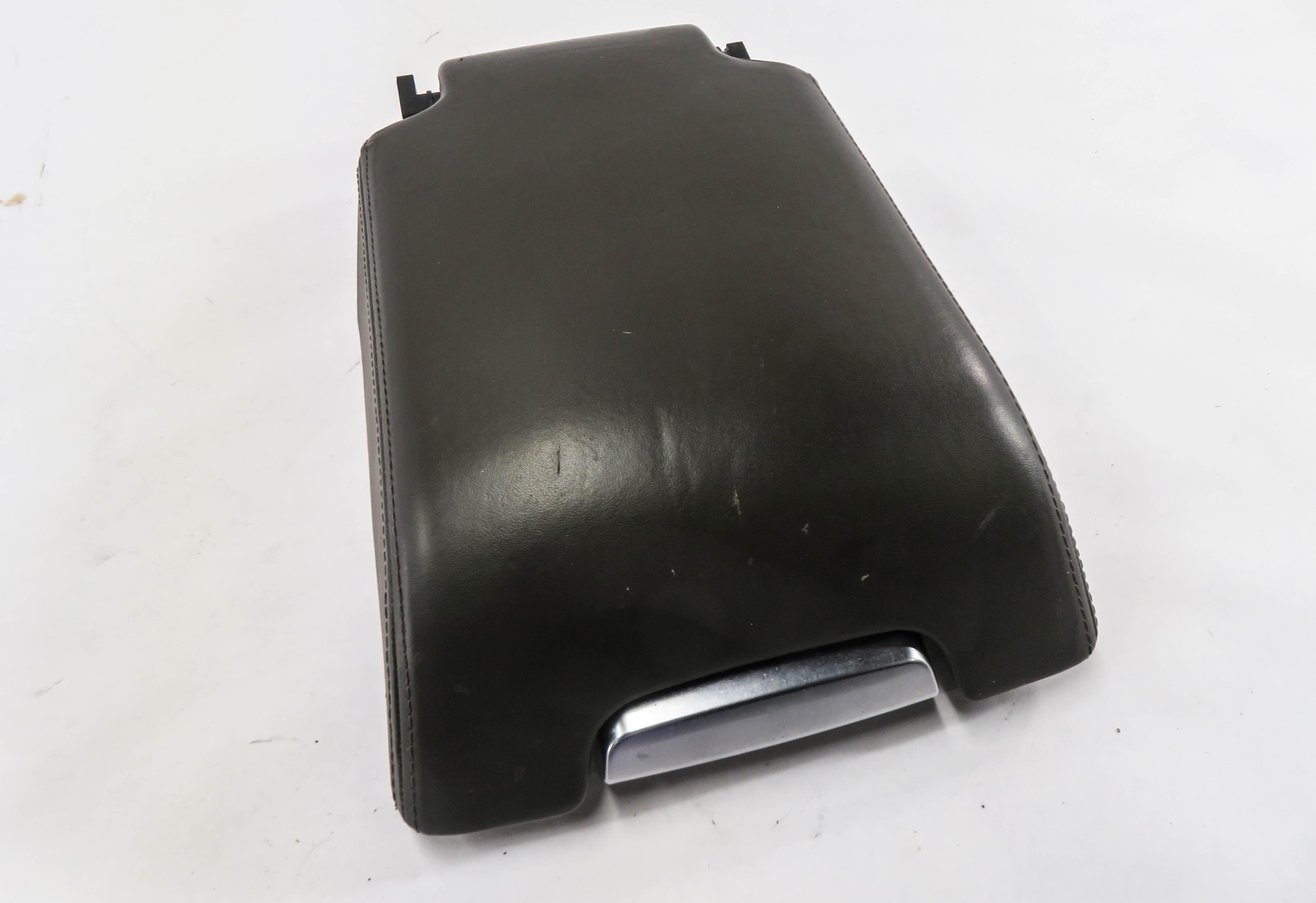 2010-2013 RANGE ROVER SPORT (L320) FRONT CENTER CONSOLE ARMREST LID (BLACK) — exact item pictured