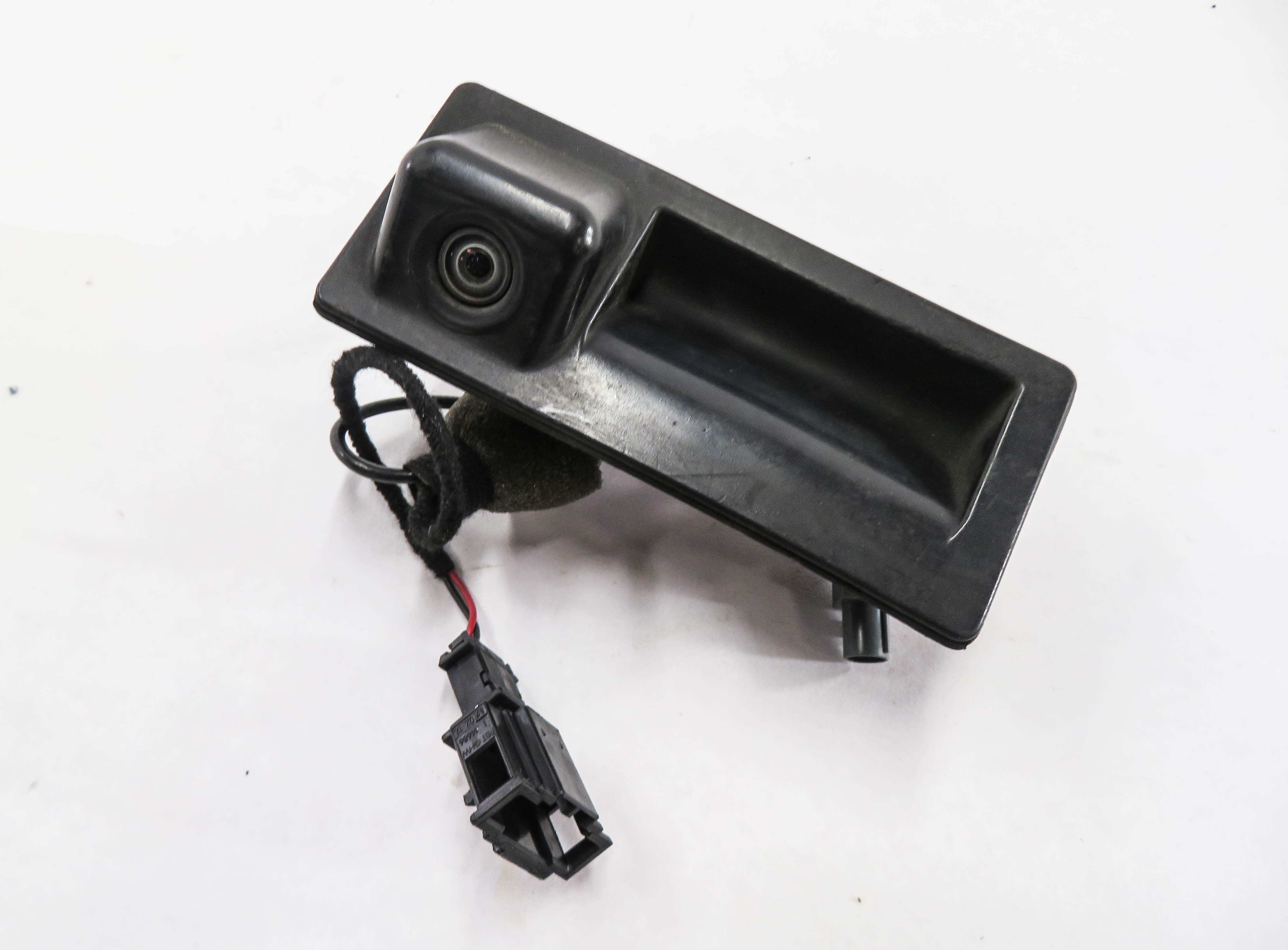 08-17 AUDI A4 S4 A5 S5 A7 S7 Q3 Q5 - REAR TRUNK RELEASE HANDLE w/ BACKUP CAMERA — exact item pictured