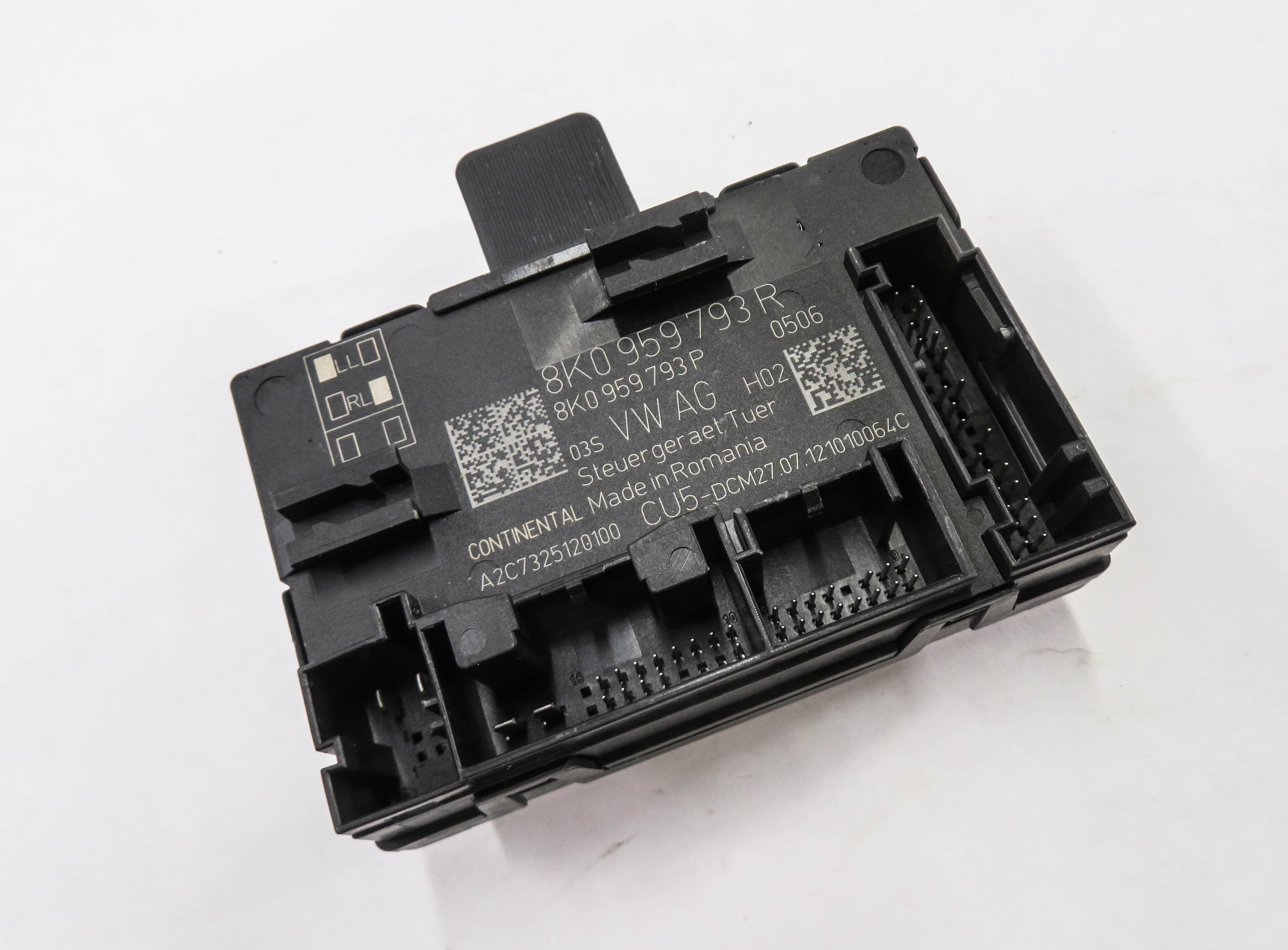 2013-2017 AUDI Q5 SQ5 (B8 8R) LEFT FRONT DRIVER DOOR CONTROL MODULE — exact item pictured