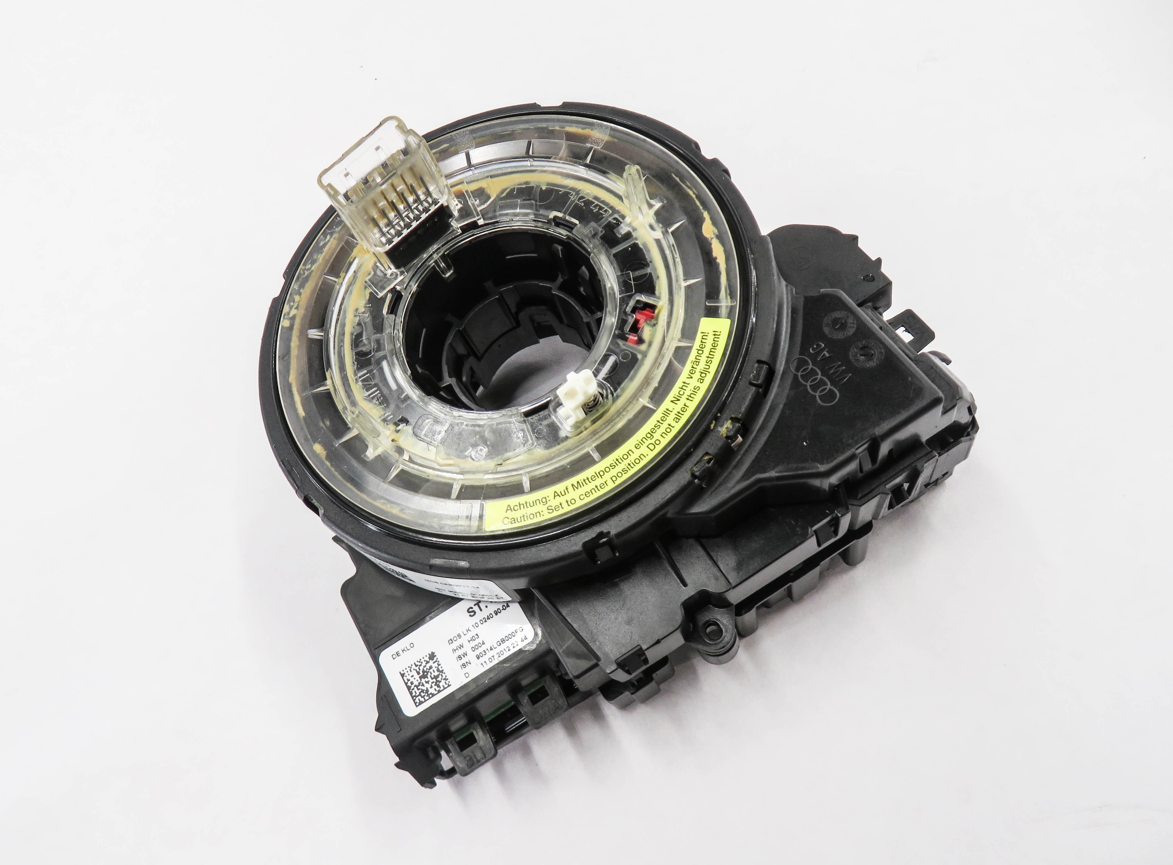 08-17 AUDI A4 S4 A5 S5 Q5 (B8 8K 8T 8R) STEERING WHEEL CLOCK SPRING SLIP RING — exact item pictured