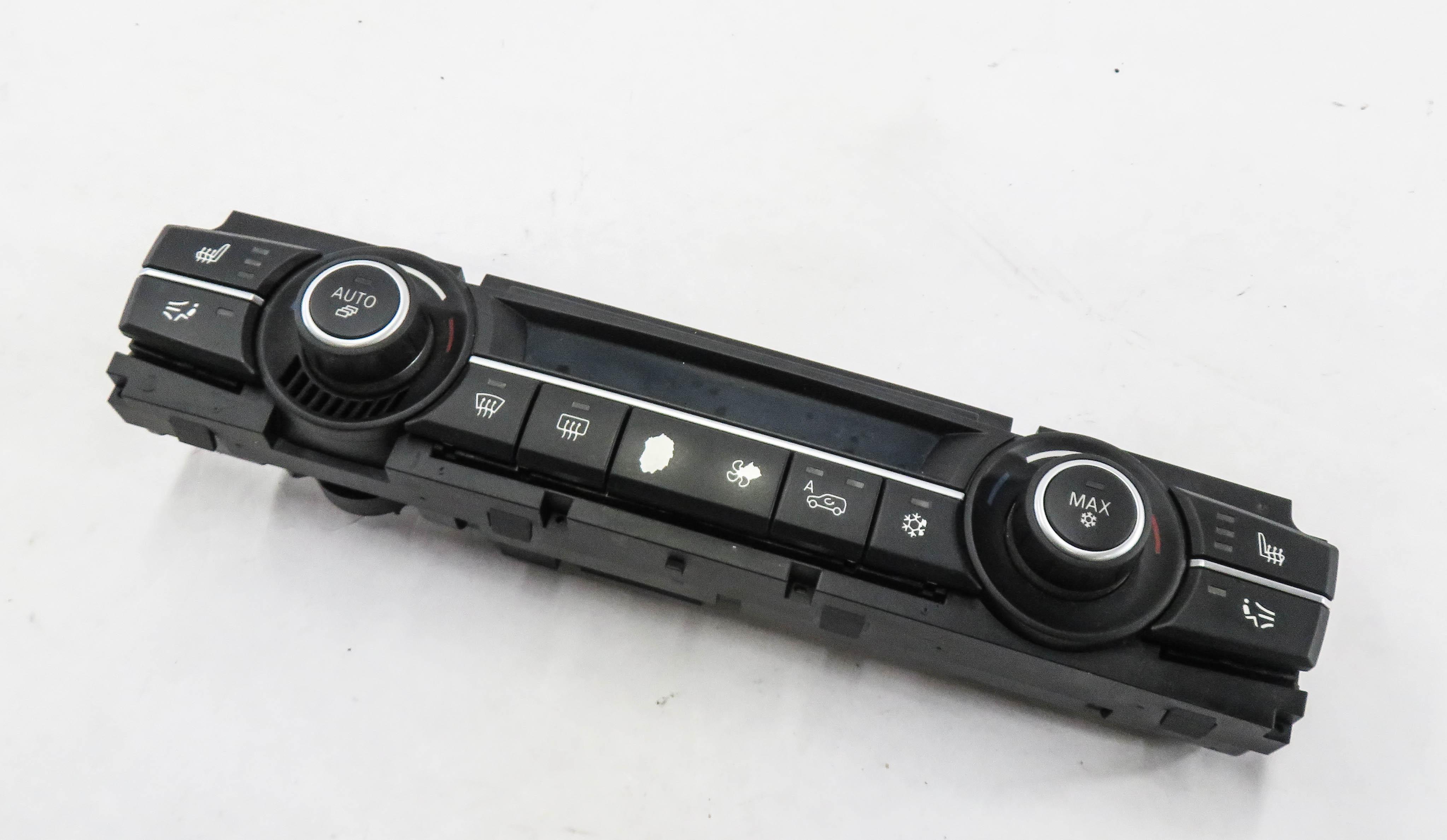 2007-2014 BMW X5 X5M X6 X6M (E70 E71) FRONT HEATER A/C TEMPERATURE CONTROL PANEL — exact item pictured