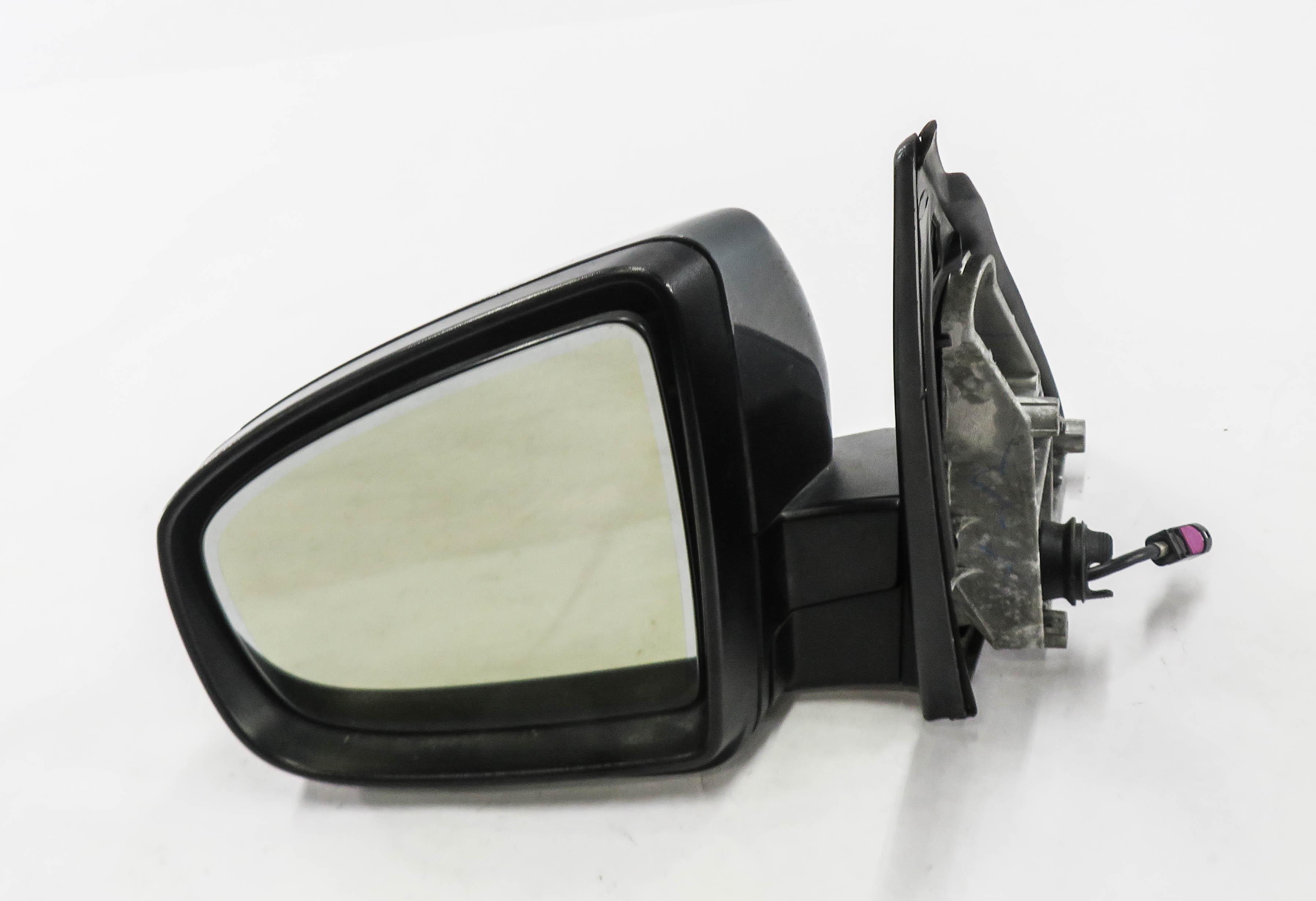 2010-2013 BMW X5 (E70) LEFT P-FOLD MEM AUTODIM CAMERA HEATED DOOR MIRROR (GRAY) — exact item pictured