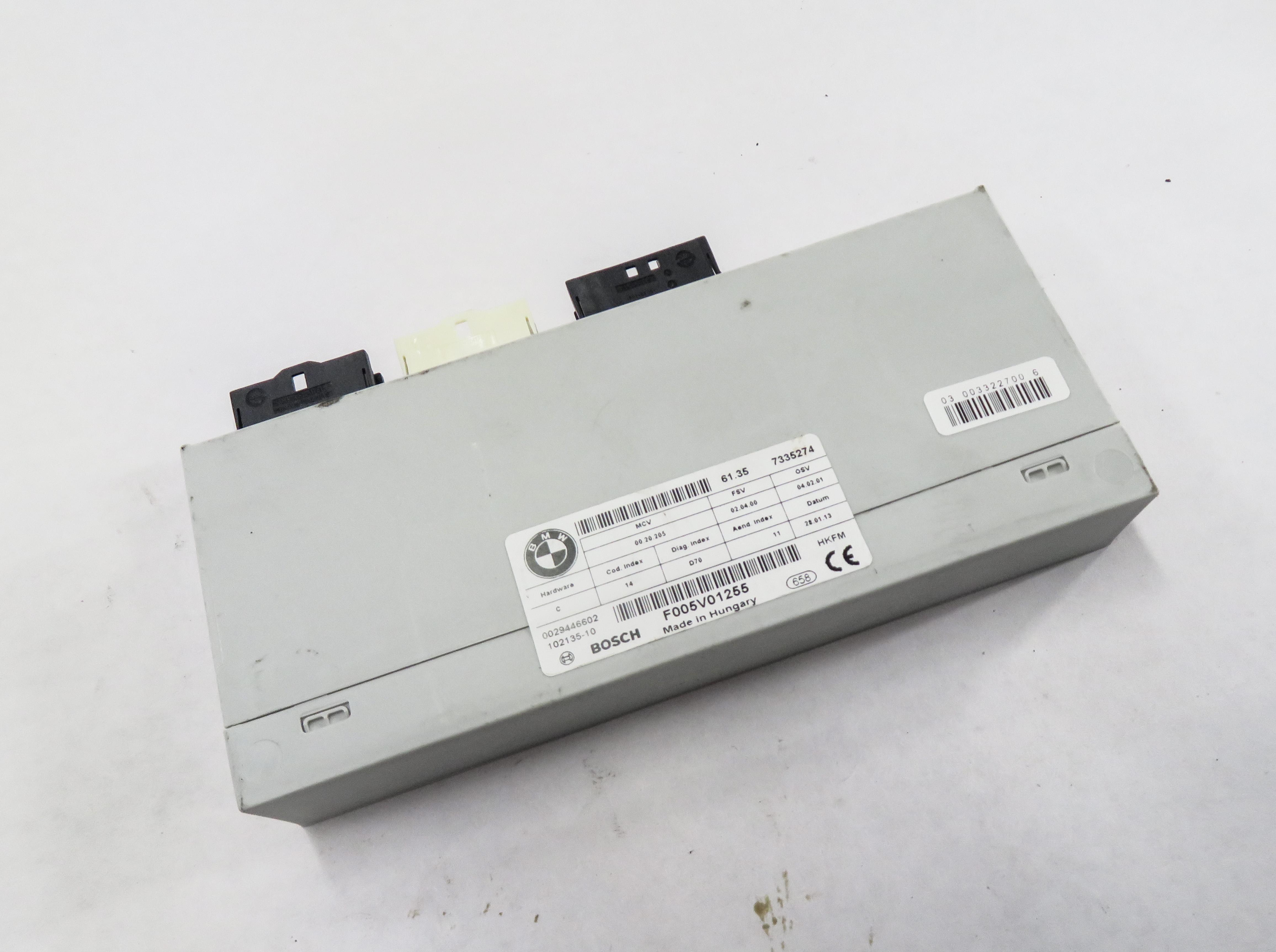 2013 BMW X5 (E70) REAR TRUNK LIFT LIFTGATE CONTROL MODULE — exact item pictured