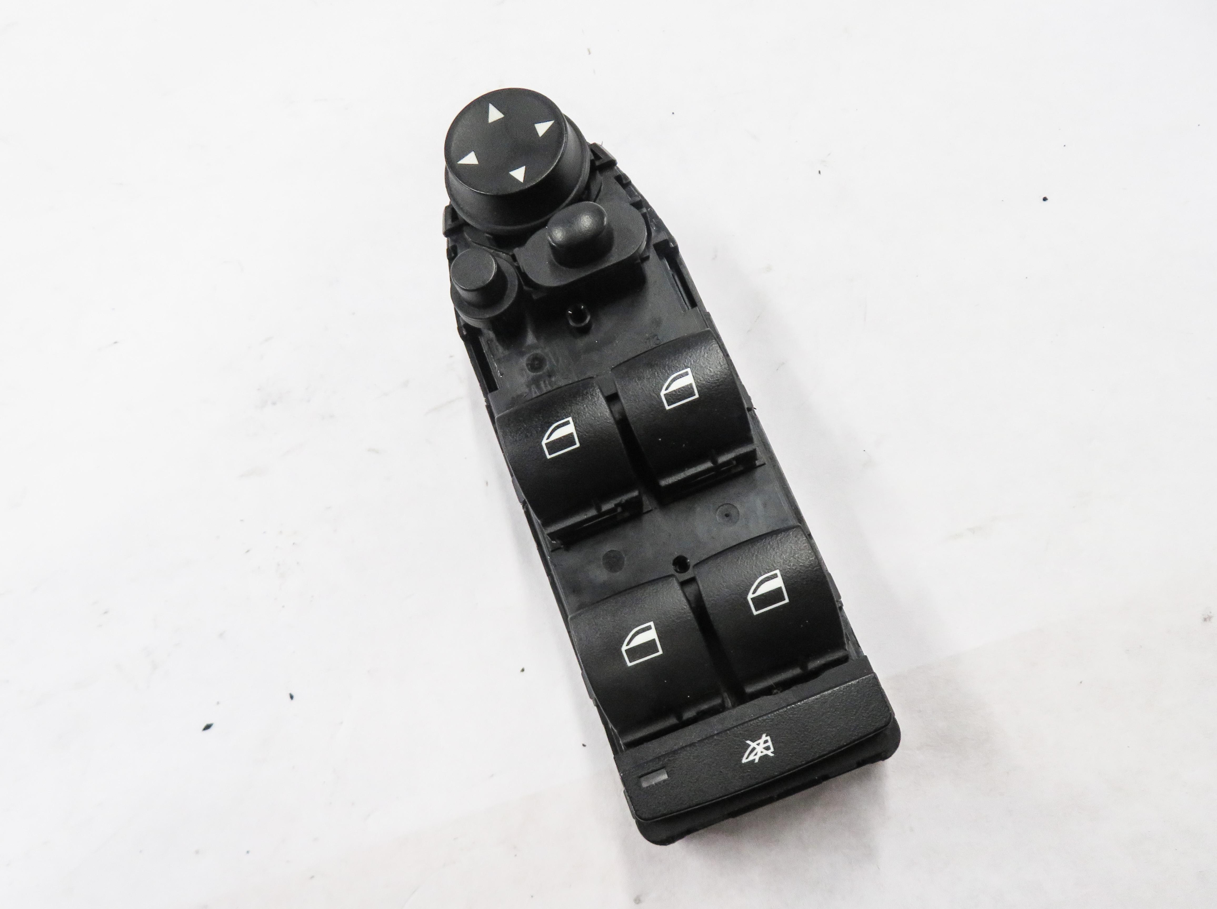 2007-2014 BMW X5 X5M X6 X6M (E70 / E71) LEFT DRIVER DOOR WINDOW SWITCH (P-FOLD) — exact item pictured