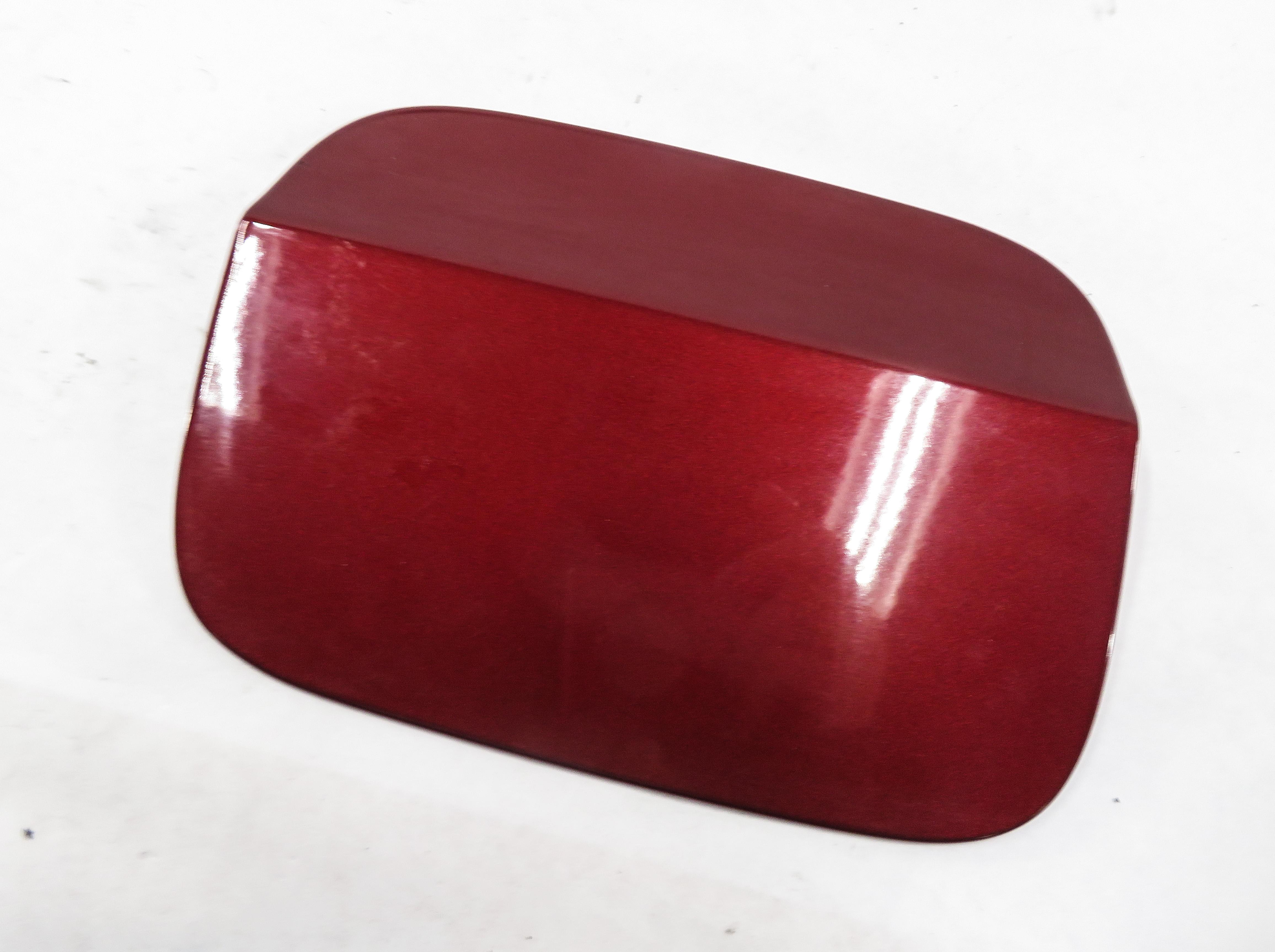 2007-2013 BMW X5 (E70) FUEL TANK FILLER FLAP DOOR TRIM COVER LID (RED) — exact item pictured