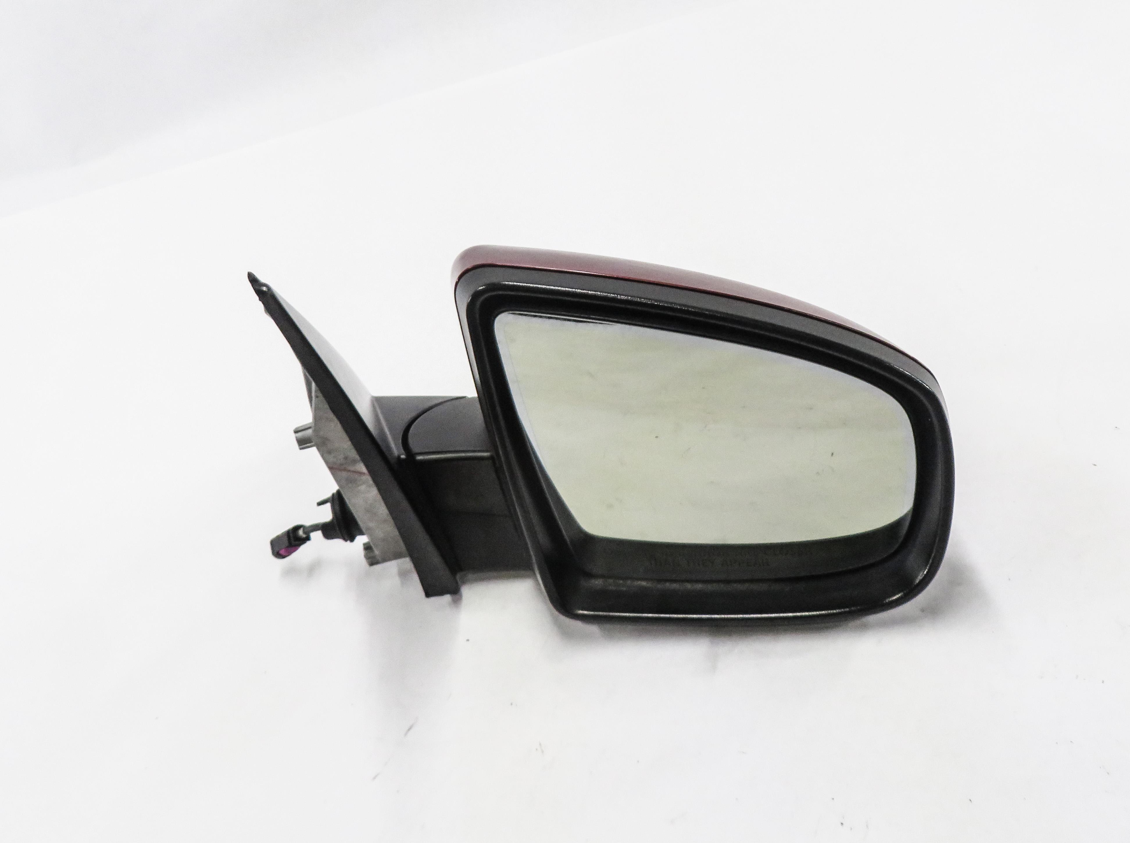 2010-2013 BMW X5 (E70) RIGHT P-FOLD MEM AUTODIM CAMERA HEATED DOOR MIRROR (RED) — exact item pictured