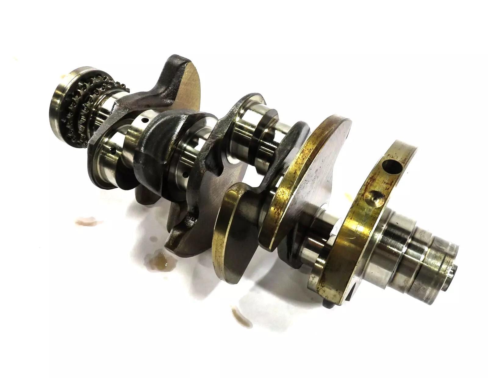 2012 AUDI A6 (C7) 3.0L CGXB SUPERCHARGED ENGINE- CRANKSHAFT ASSEMBLY — exact item pictured