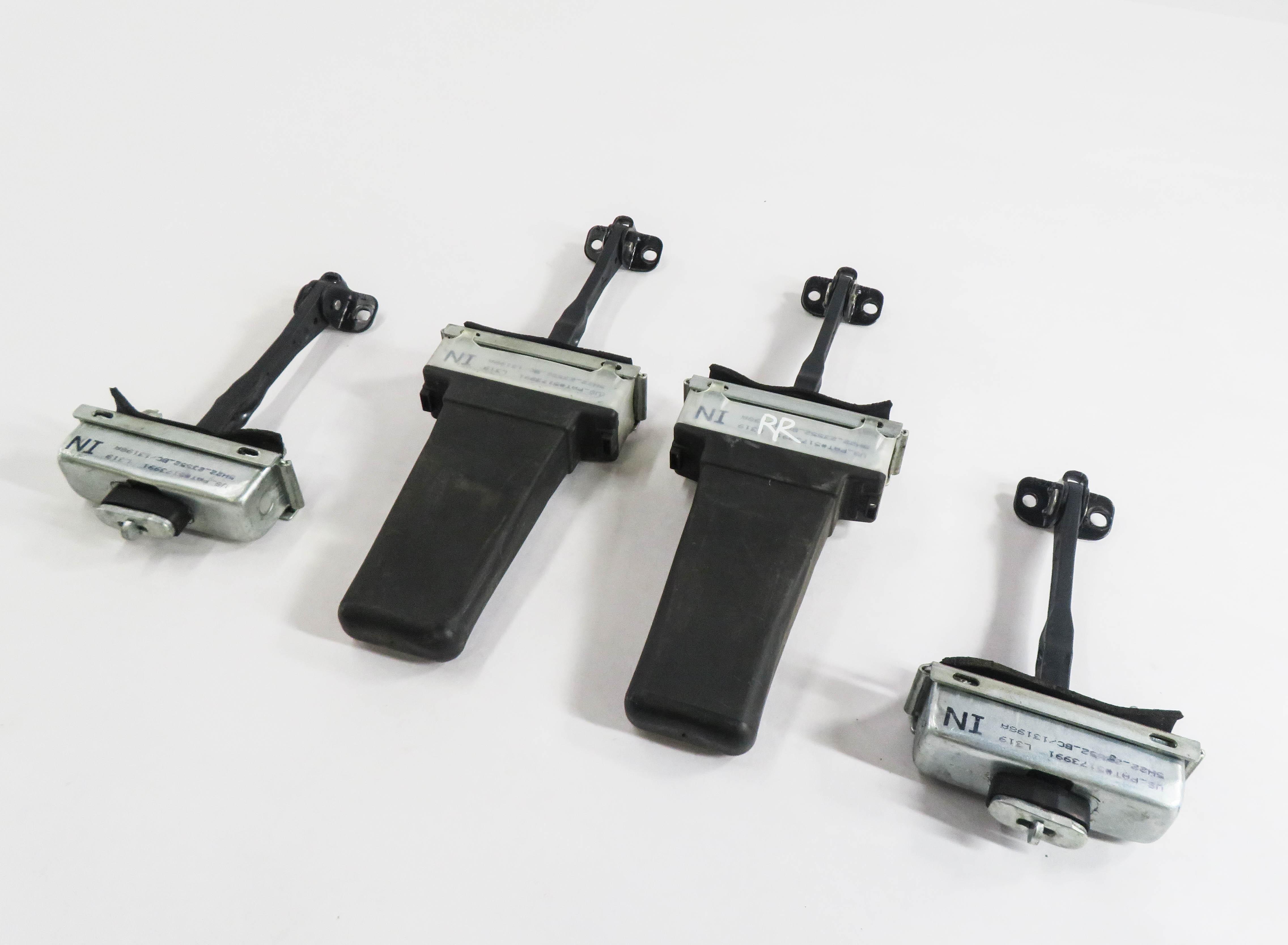 2013 LAND ROVER LR4 - FRONT & REAR DOOR STOP CHECK HINGE DETENT SET — exact item pictured