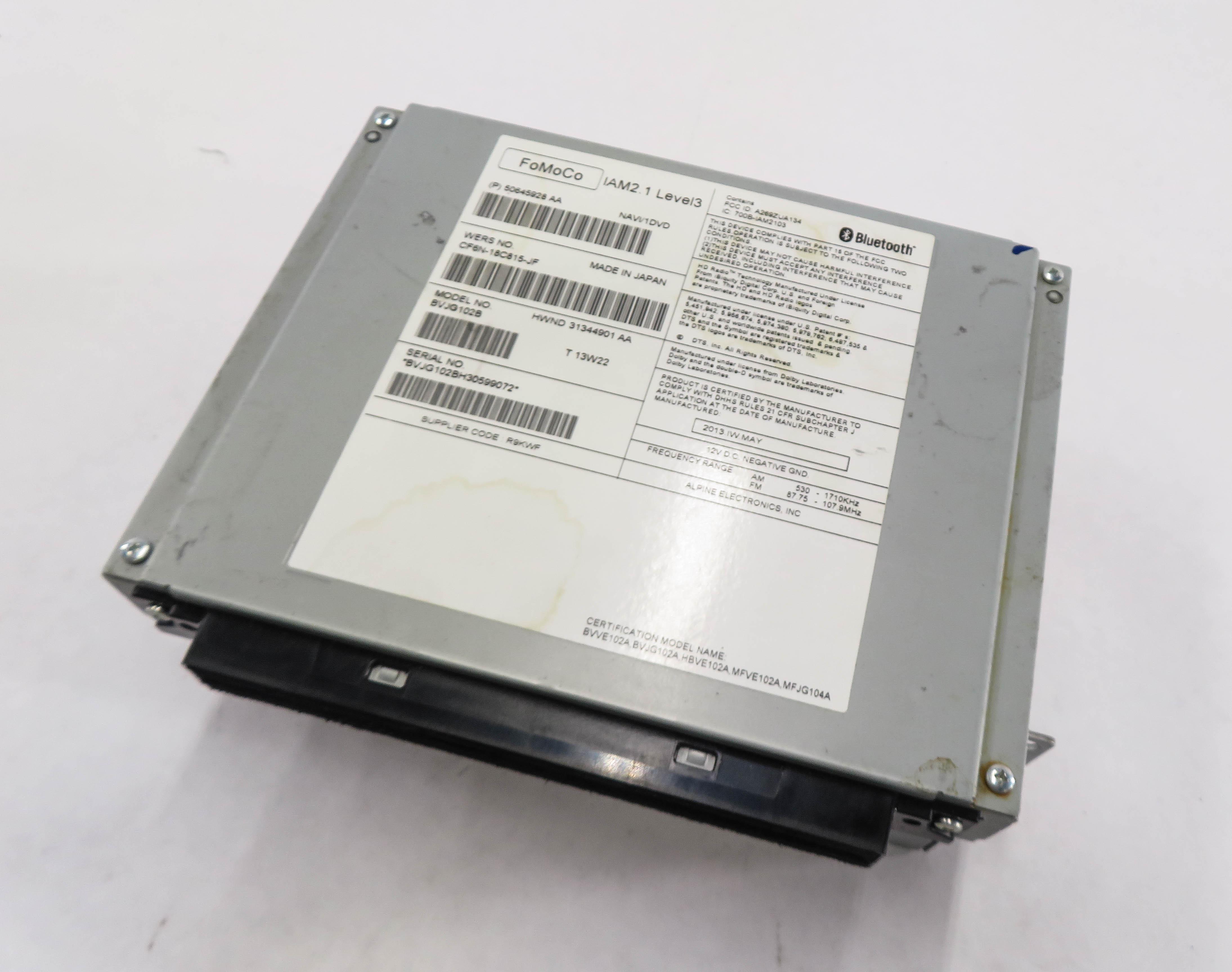 2012-2013 LAND ROVER LR4 AM/FM CD NAVIGATION RADIO STEREO RECEIVER — exact item pictured