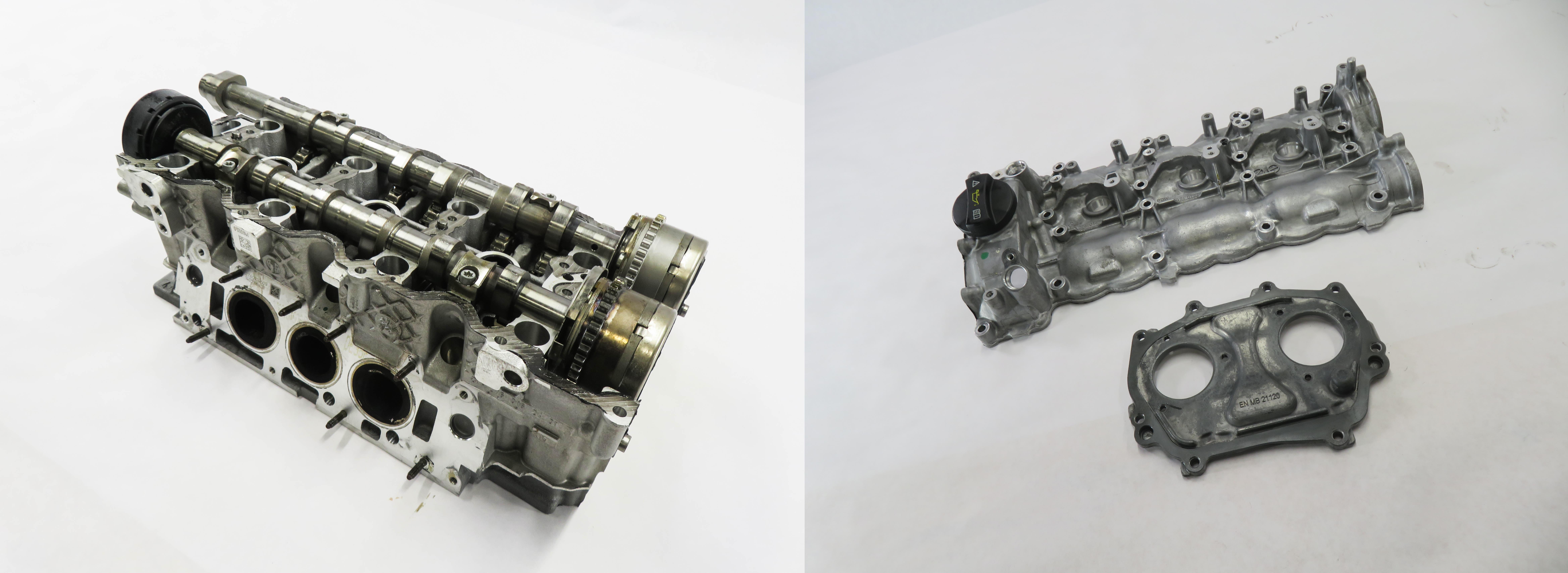13-16 MERCEDES C350 E300 E350 E400 (A207 C207 W204) 3.5L - RIGHT CYLINDER HEAD — exact item pictured