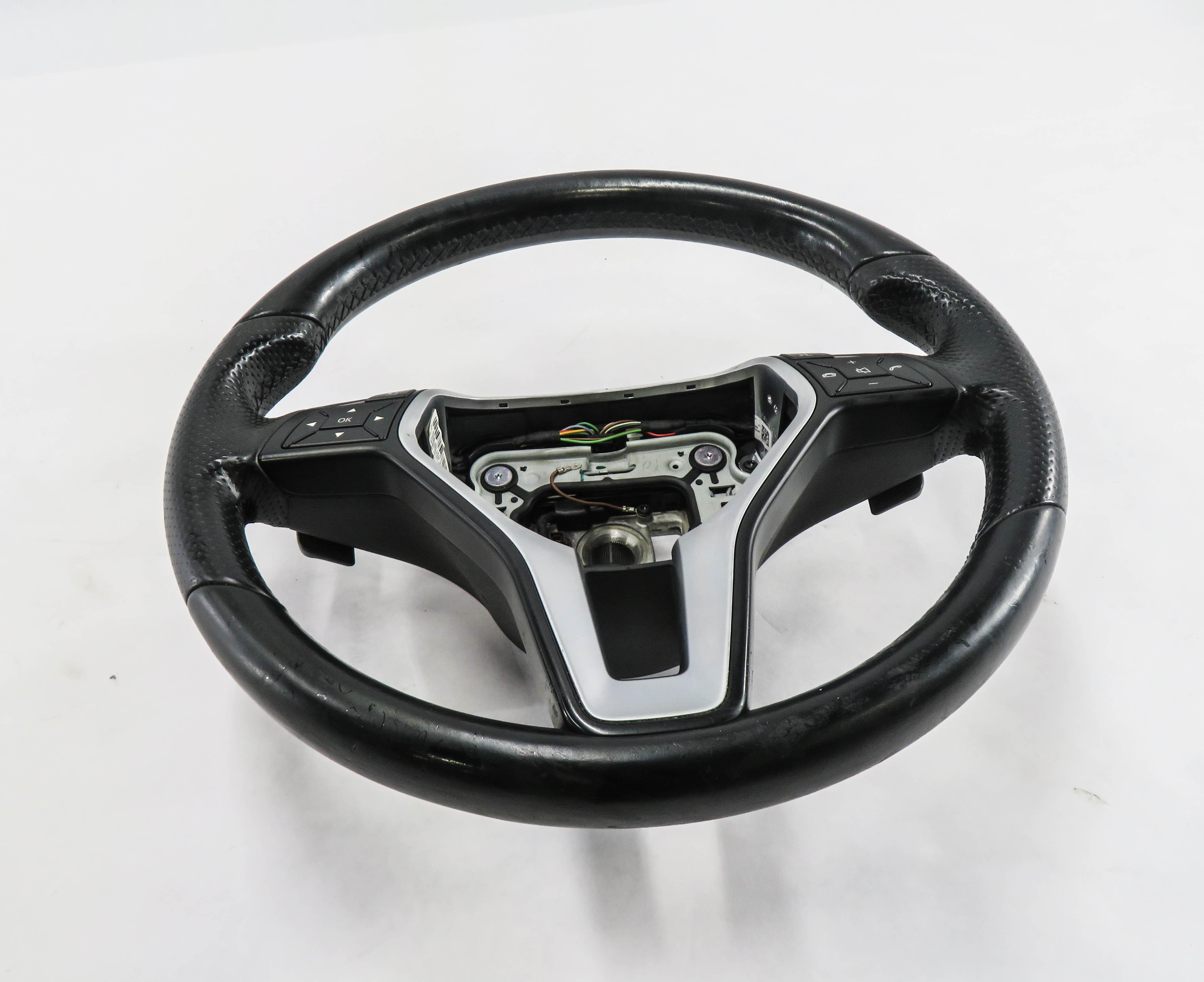 2013-2015 MERCEDES E250 E350 E400 E550 (A207 C207 W207) SPORT STEERING WHEEL — exact item pictured